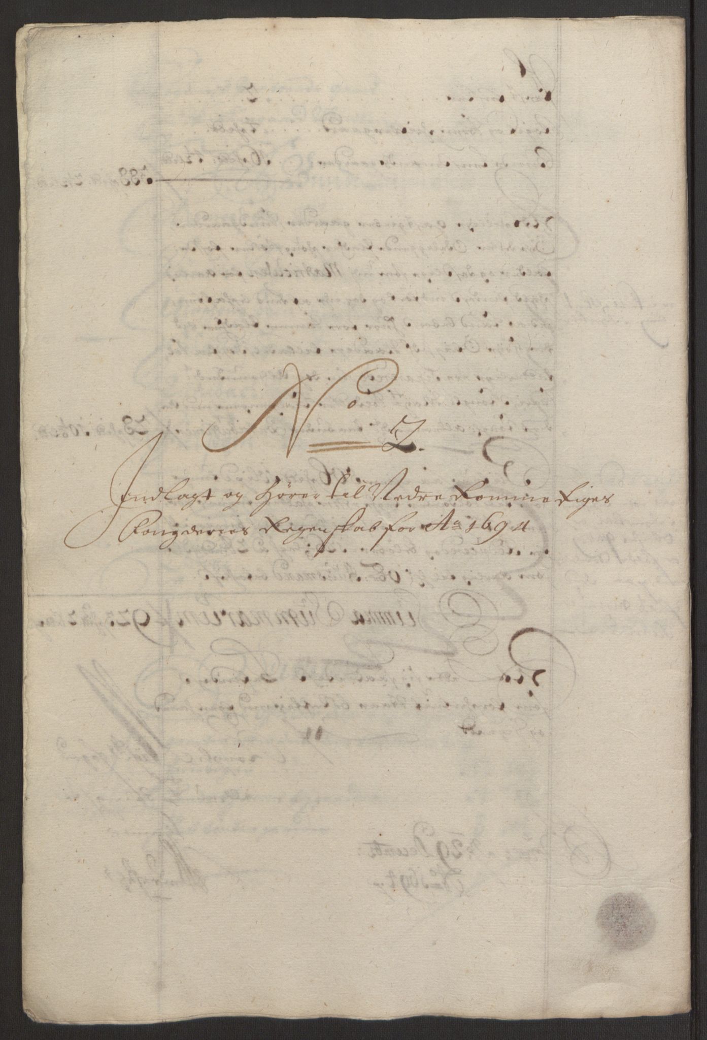 Rentekammeret inntil 1814, Reviderte regnskaper, Fogderegnskap, AV/RA-EA-4092/R11/L0579: Fogderegnskap Nedre Romerike, 1694-1695, p. 220