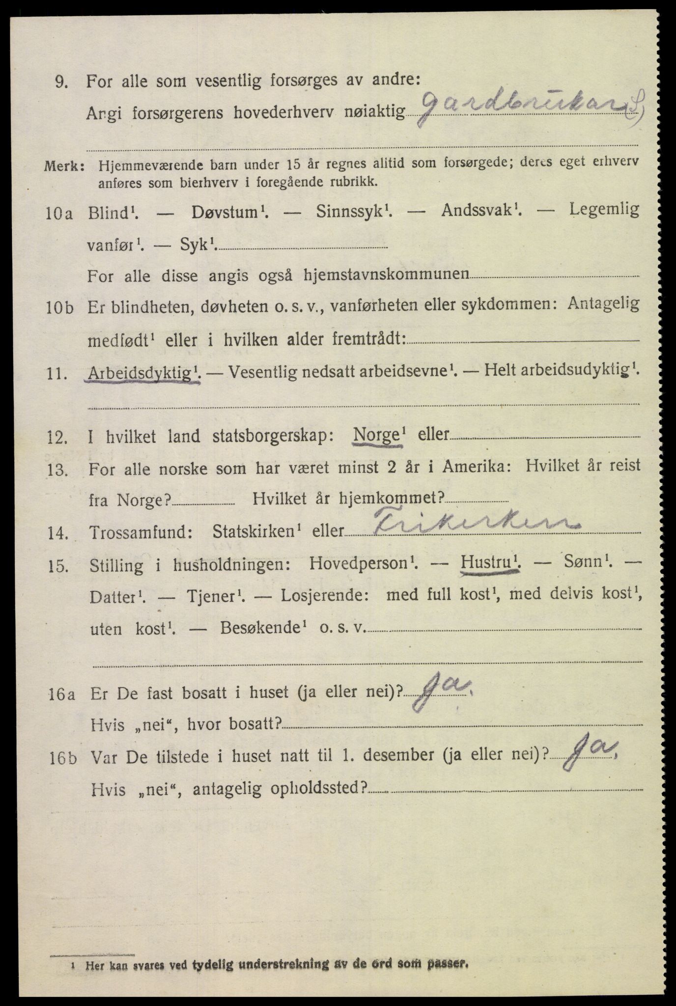 SAK, 1920 census for Øvrebø, 1920, p. 397