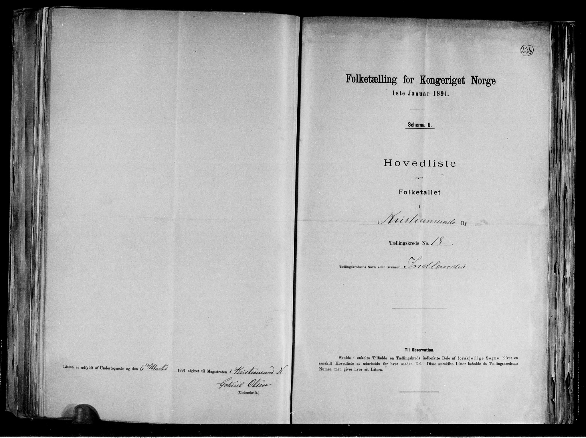 RA, 1891 census for 1503 Kristiansund, 1891, p. 39