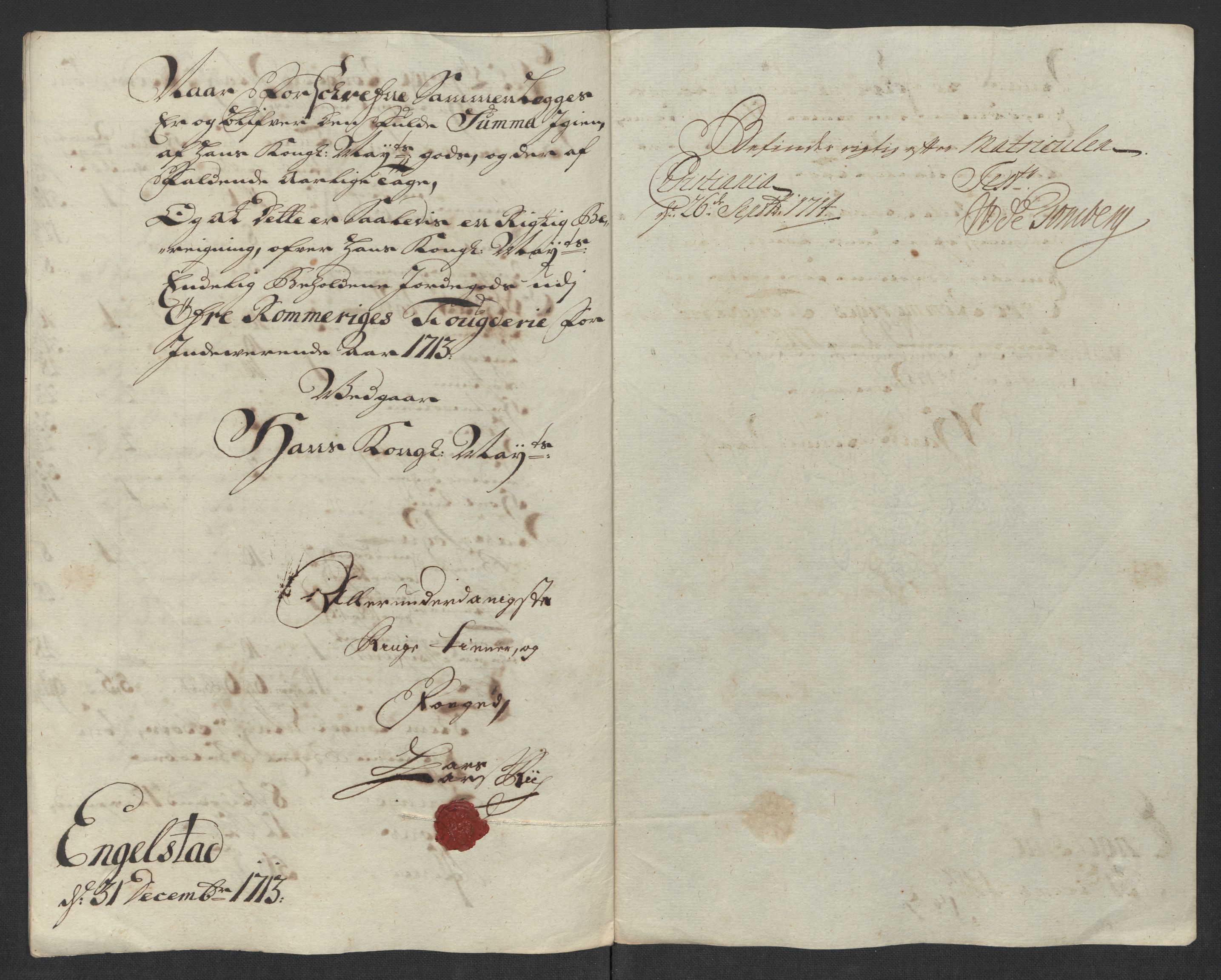 Rentekammeret inntil 1814, Reviderte regnskaper, Fogderegnskap, AV/RA-EA-4092/R12/L0723: Fogderegnskap Øvre Romerike, 1713-1714, p. 39