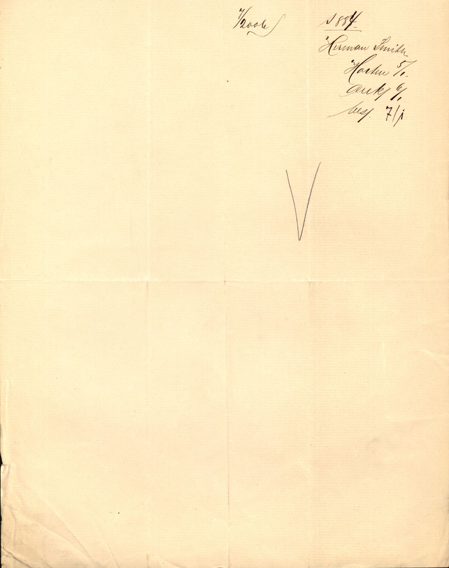 Pa 63 - Østlandske skibsassuranceforening, VEMU/A-1079/G/Ga/L0016/0015: Havaridokumenter / St. Lawrence, Poseidon, Snap, Josephine, Triton, 1883, p. 45