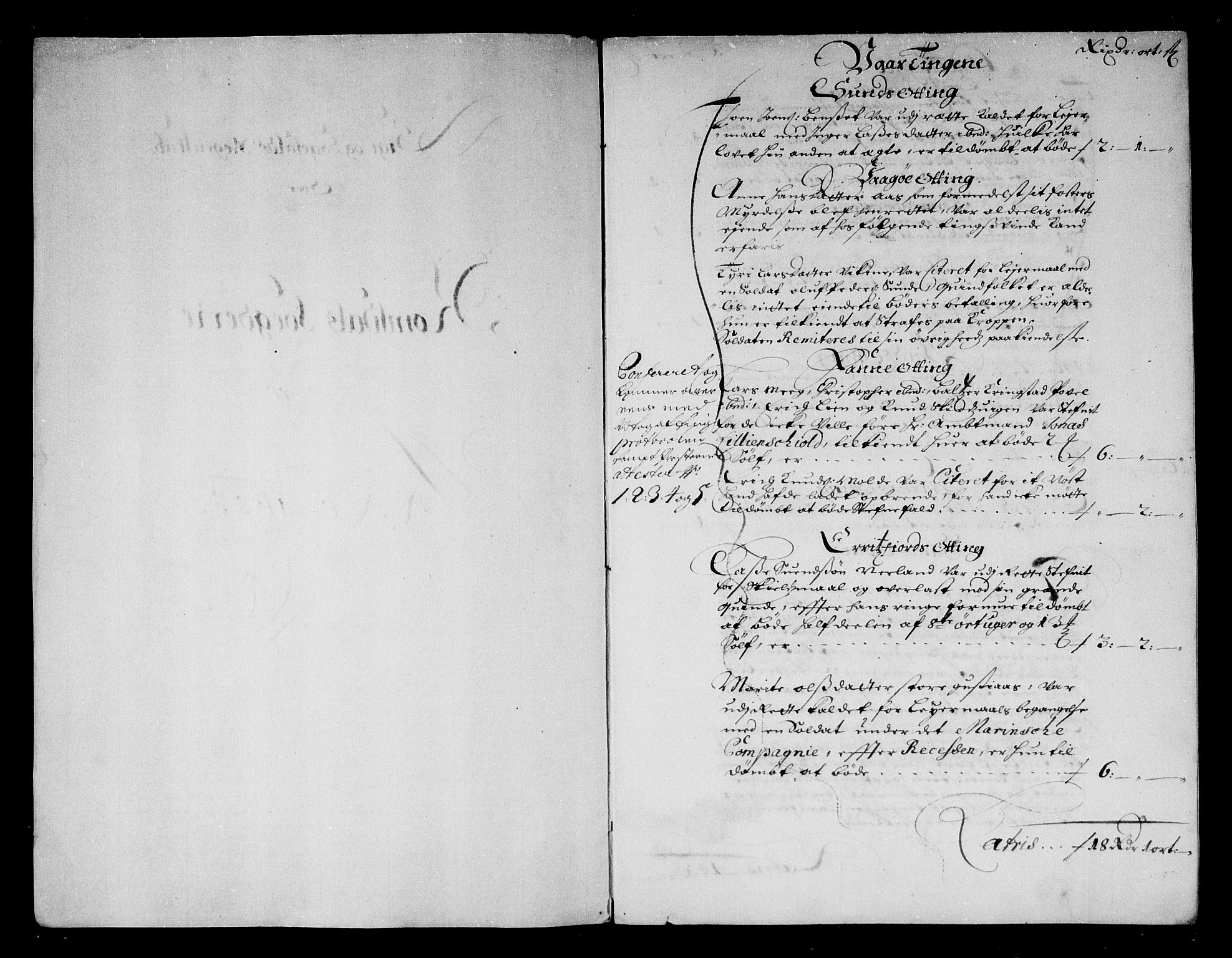 Rentekammeret inntil 1814, Reviderte regnskaper, Stiftamtstueregnskaper, Trondheim stiftamt og Nordland amt, AV/RA-EA-6044/R/Rg/L0081: Trondheim stiftamt og Nordland amt, 1685