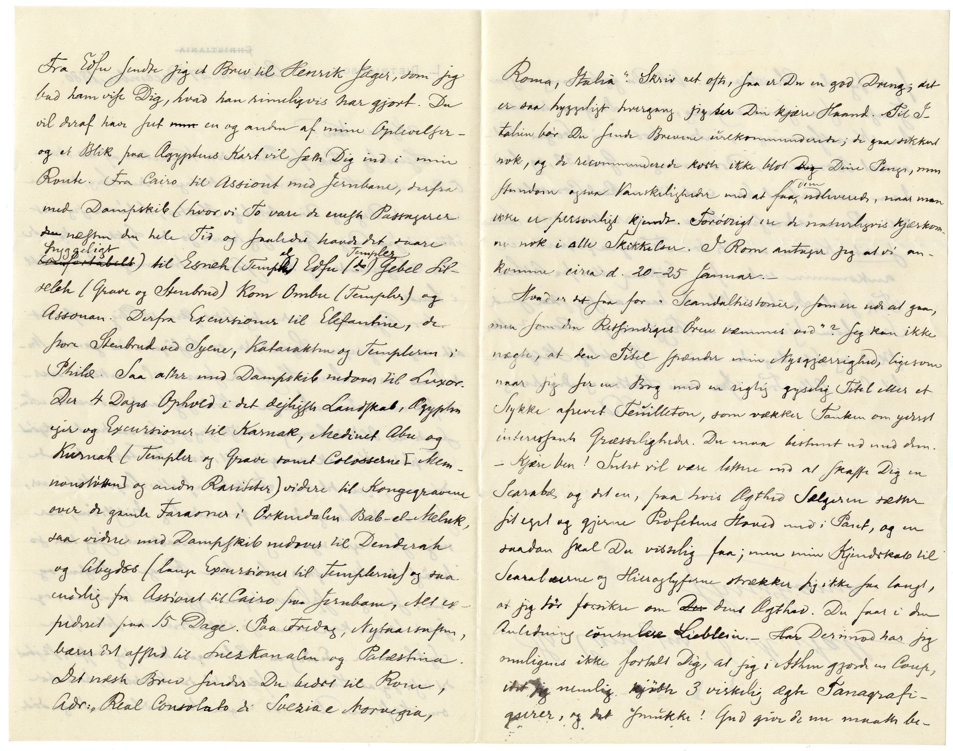 Diderik Maria Aalls brevsamling, NF/Ark-1023/F/L0003: D.M. Aalls brevsamling. D - G, 1797-1889, p. 53