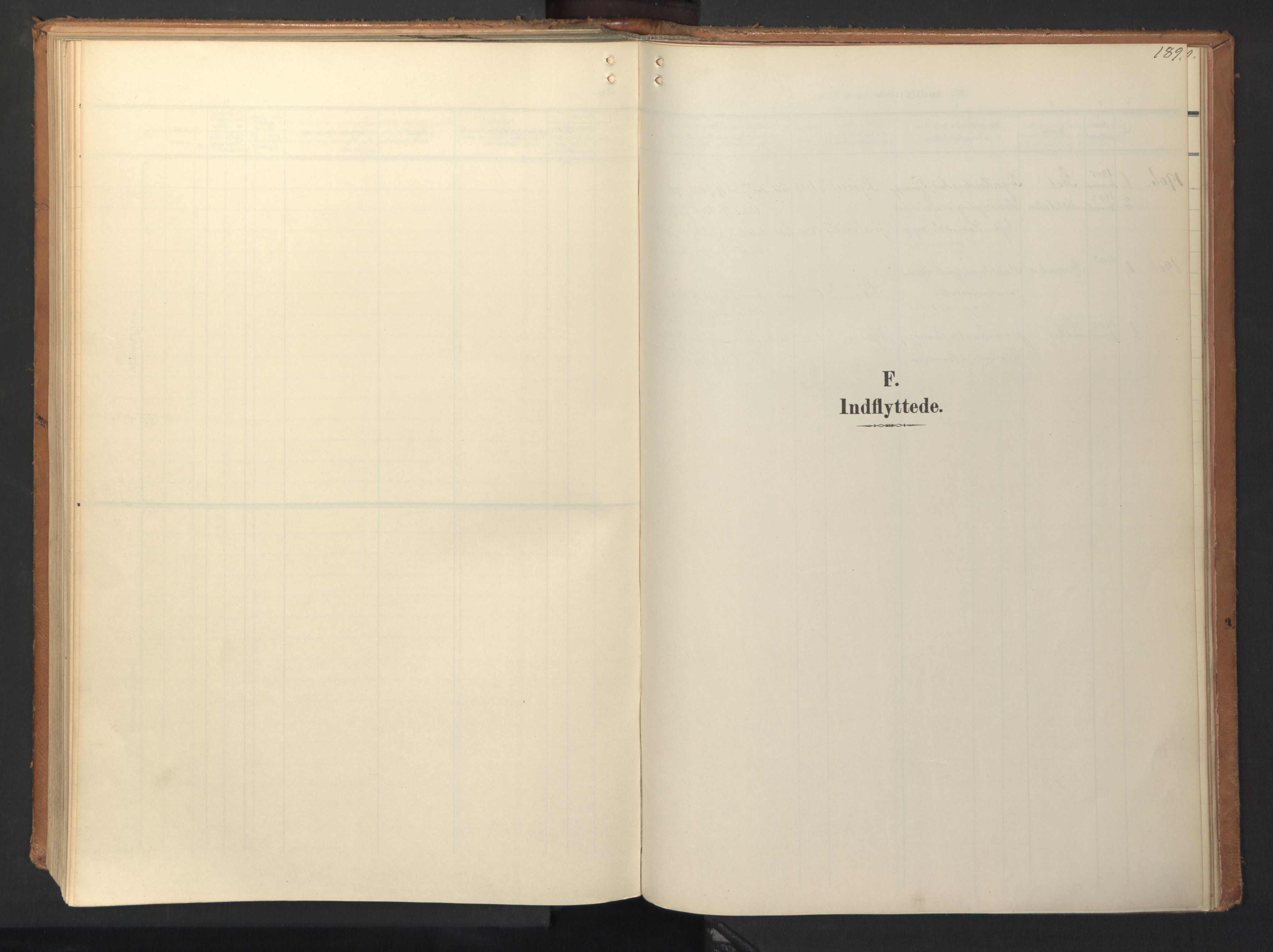 Ministerialprotokoller, klokkerbøker og fødselsregistre - Sør-Trøndelag, AV/SAT-A-1456/694/L1128: Parish register (official) no. 694A02, 1906-1931, p. 189