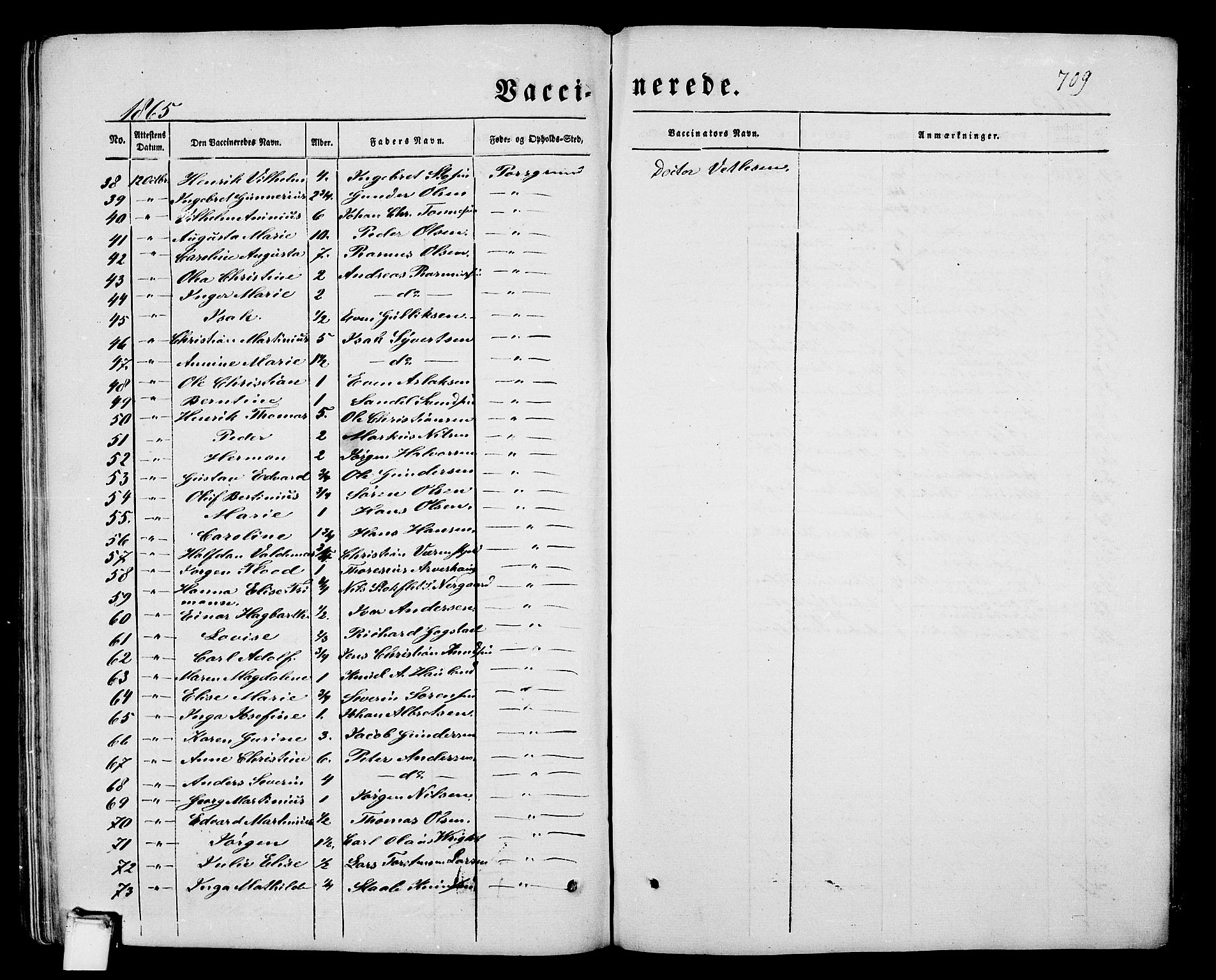 Porsgrunn kirkebøker , AV/SAKO-A-104/G/Gb/L0004: Parish register (copy) no. II 4, 1853-1882, p. 709