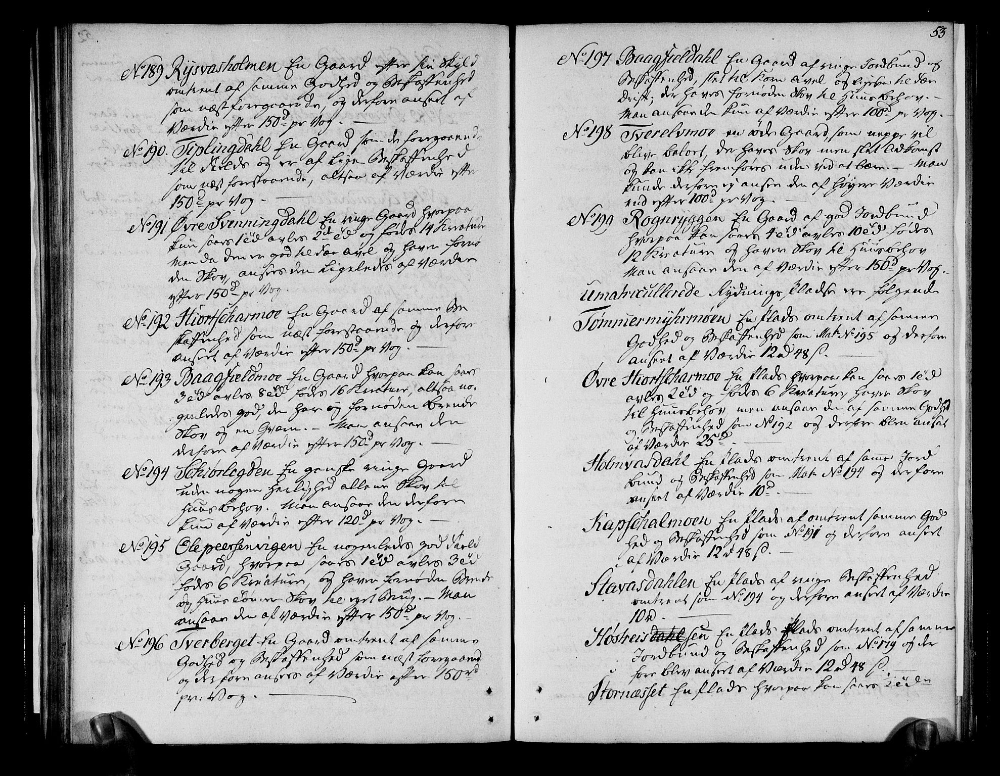Rentekammeret inntil 1814, Realistisk ordnet avdeling, RA/EA-4070/N/Ne/Nea/L0156: Helgeland fogderi. Deliberasjonsprotokoll, 1803, p. 55