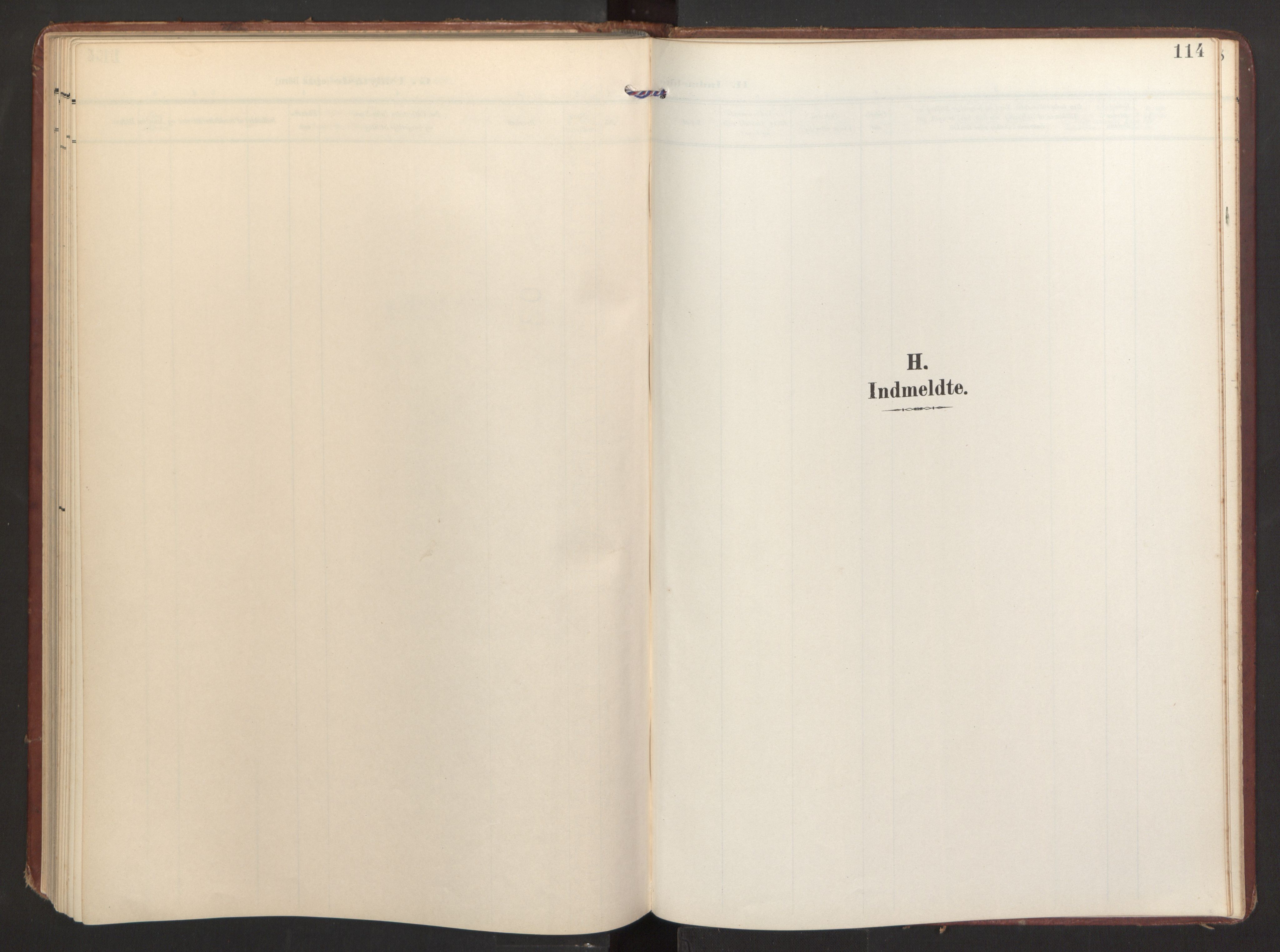 Finnås sokneprestembete, AV/SAB-A-99925/H/Ha/Haa/Haad/L0003: Parish register (official) no. D 3, 1907-1921, p. 114