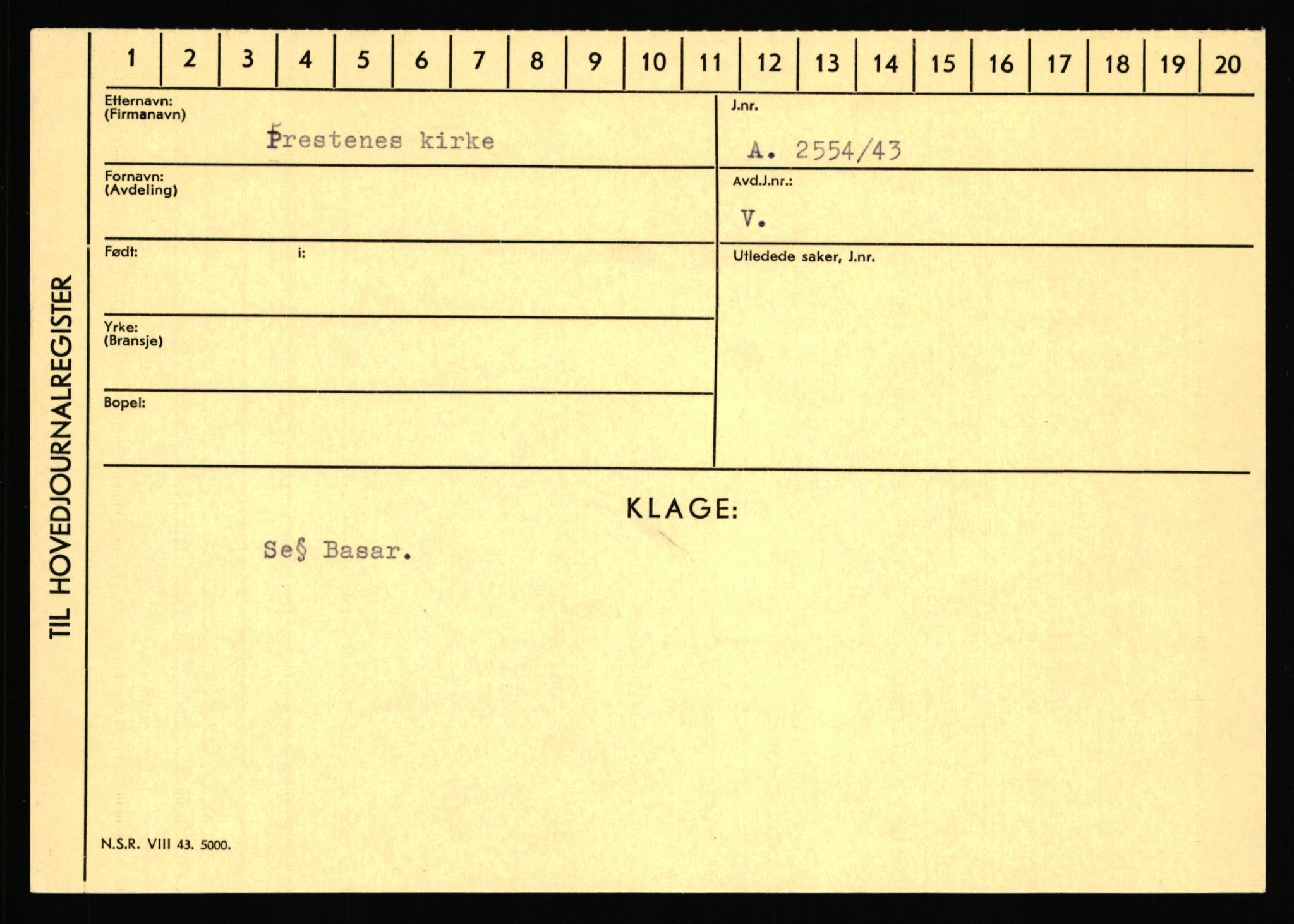 Statspolitiet - Hovedkontoret / Osloavdelingen, AV/RA-S-1329/C/Ca/L0012: Oanæs - Quistgaard	, 1943-1945, p. 4793