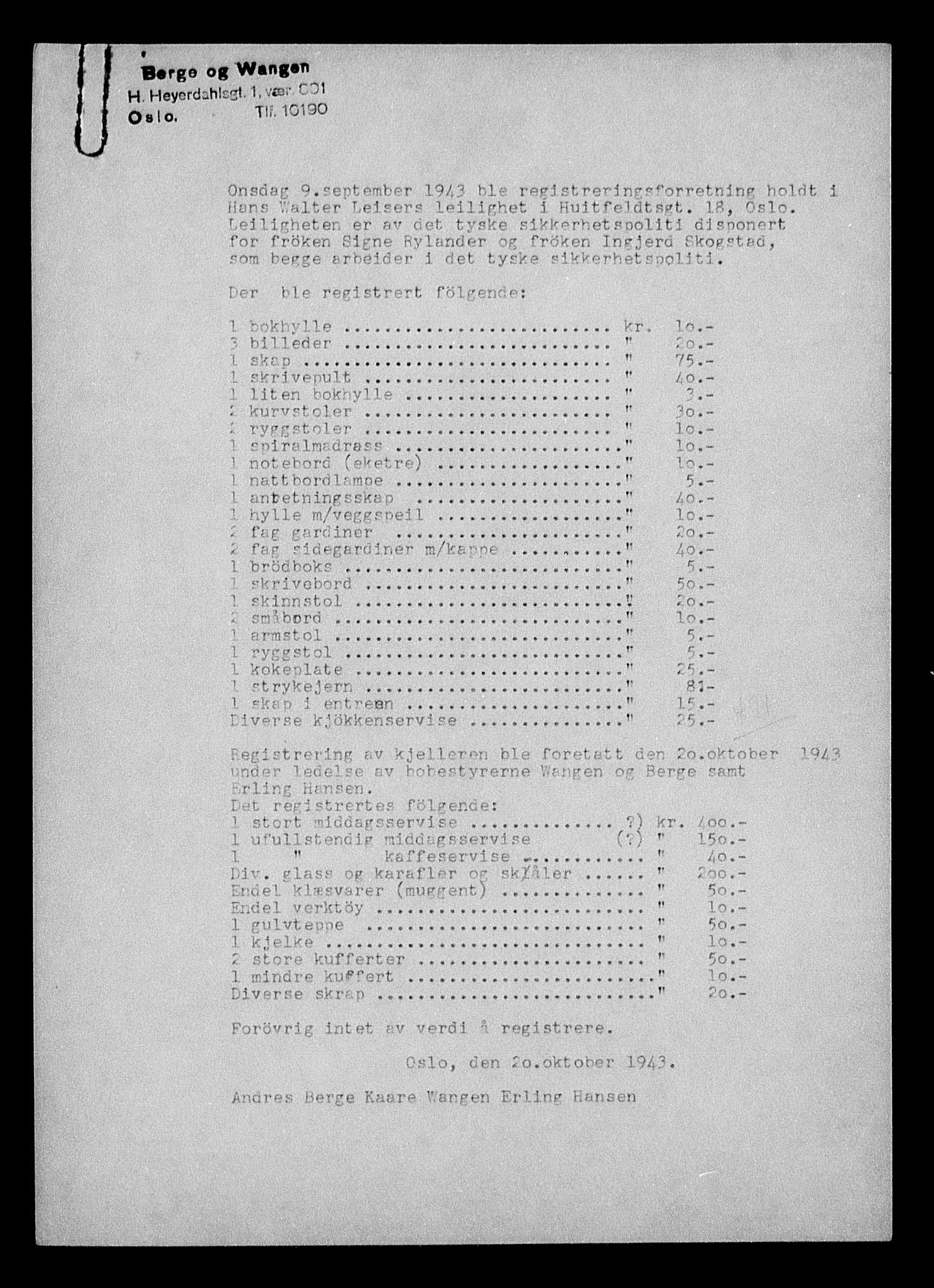 Justisdepartementet, Tilbakeføringskontoret for inndratte formuer, AV/RA-S-1564/H/Hc/Hcc/L0956: --, 1945-1947, p. 19