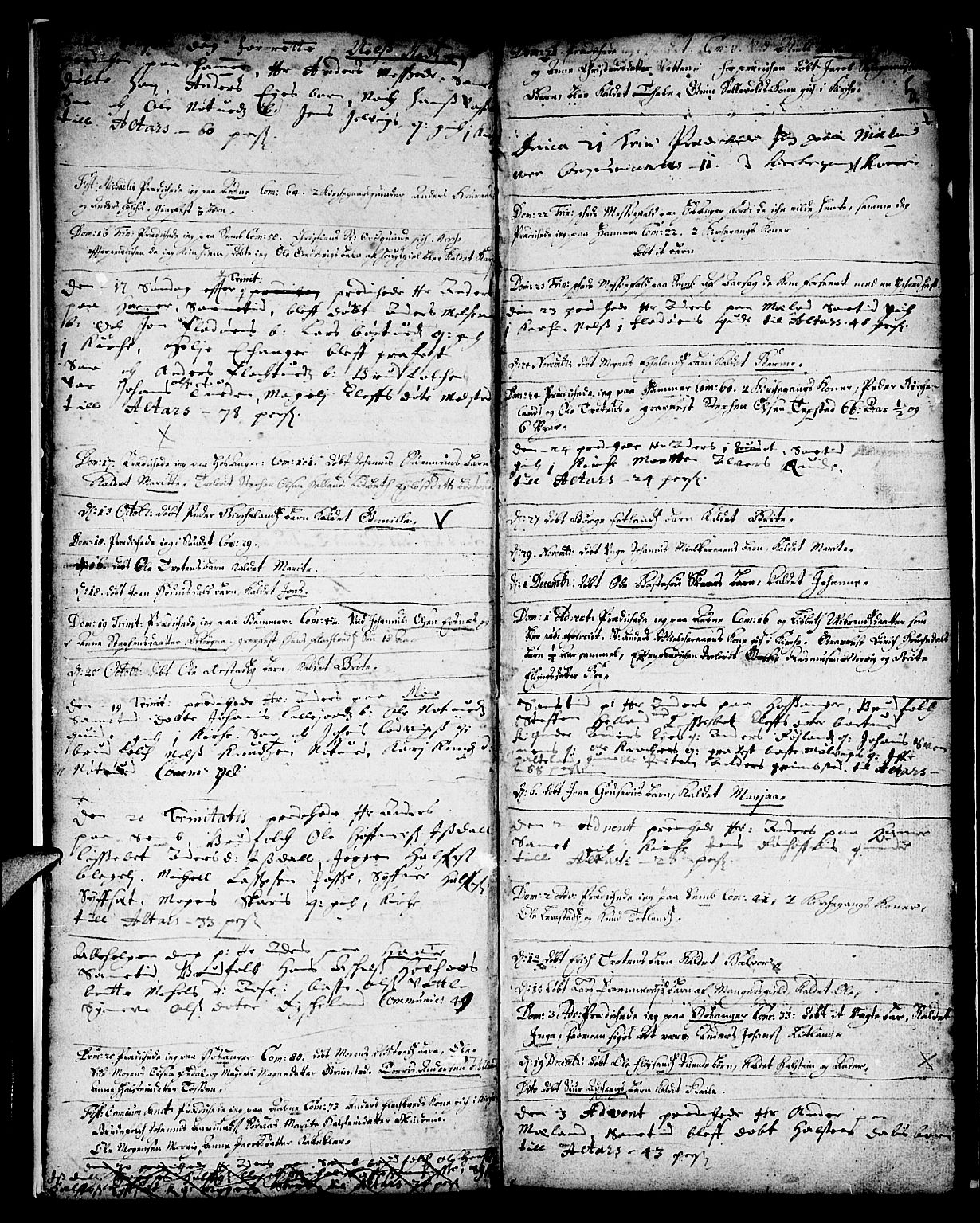 Hamre sokneprestembete, AV/SAB-A-75501/H/Ha/Haa/Haaa/L0001: Parish register (official) no. A 1, 1677-1691, p. 5