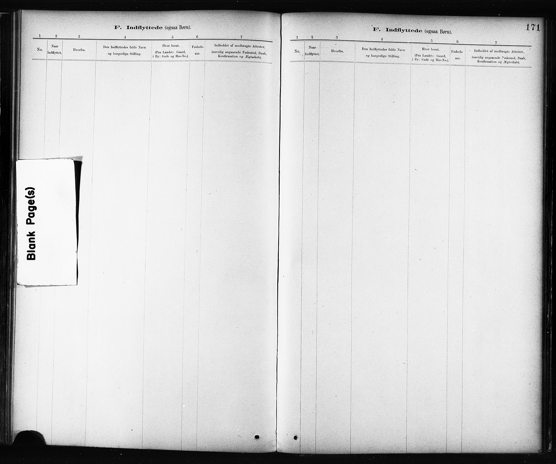 Ministerialprotokoller, klokkerbøker og fødselsregistre - Sør-Trøndelag, SAT/A-1456/687/L1002: Parish register (official) no. 687A08, 1878-1890, p. 171