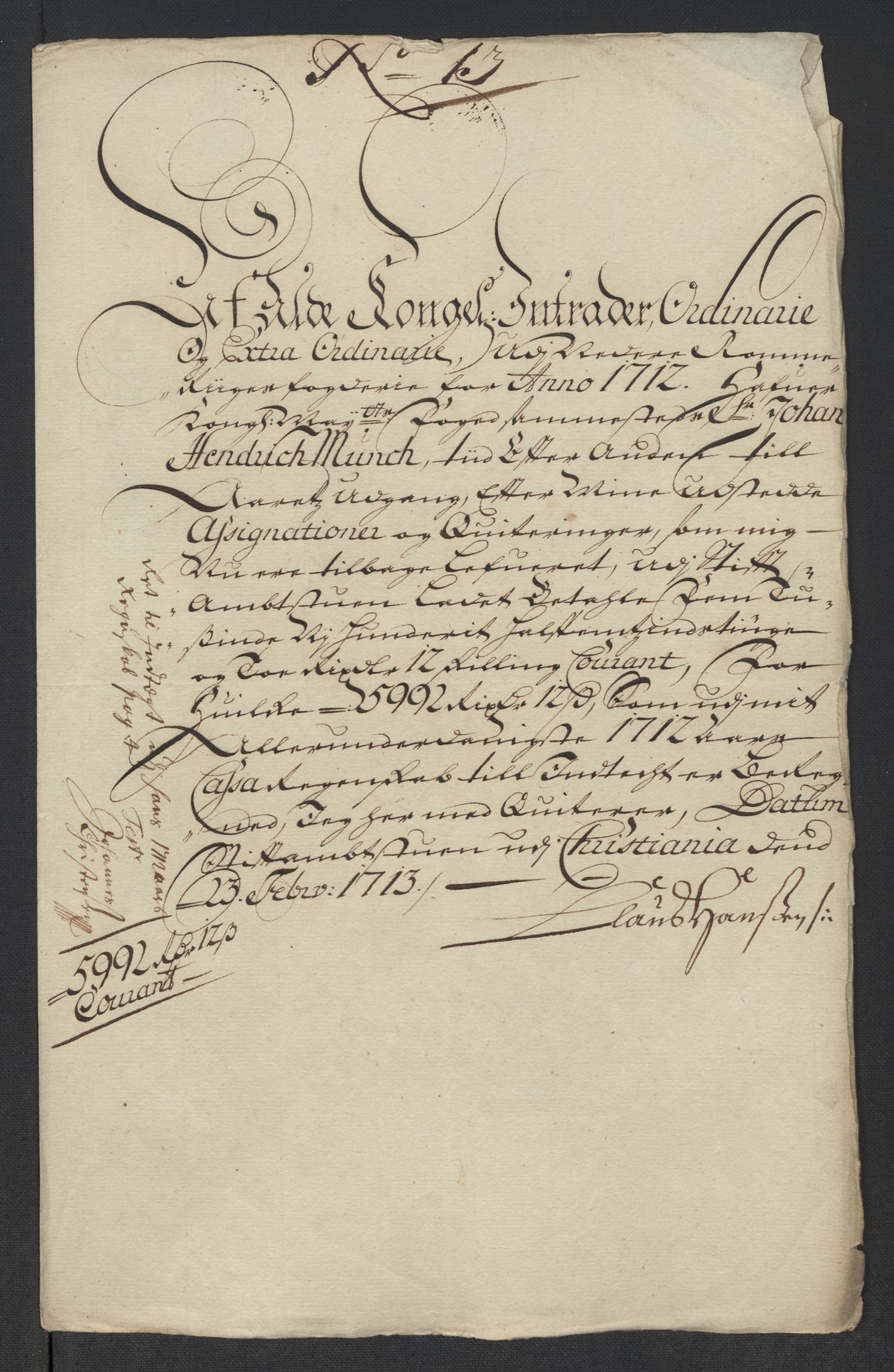 Rentekammeret inntil 1814, Reviderte regnskaper, Fogderegnskap, AV/RA-EA-4092/R11/L0594: Fogderegnskap Nedre Romerike, 1712, p. 319