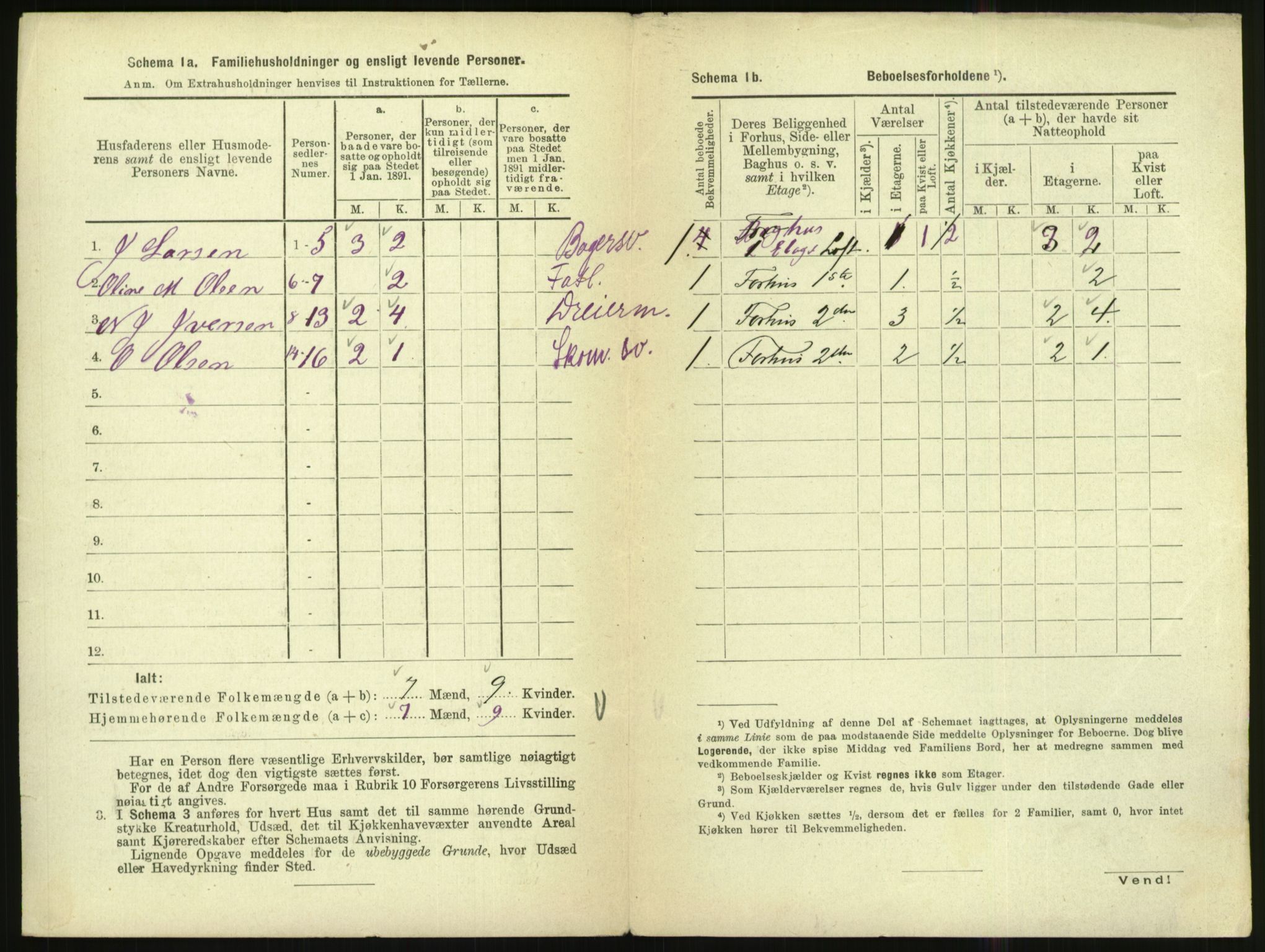 RA, 1891 census for 1002 Mandal, 1891, p. 852