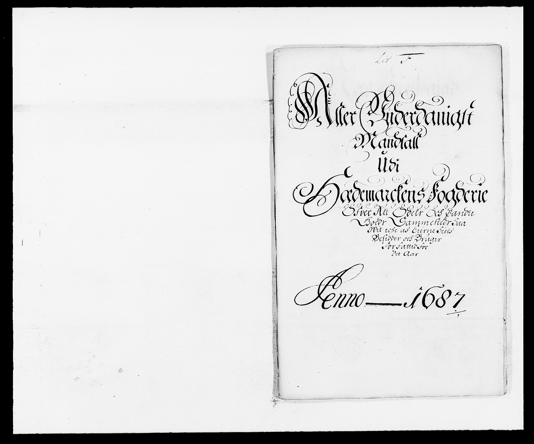 Rentekammeret inntil 1814, Reviderte regnskaper, Fogderegnskap, AV/RA-EA-4092/R16/L1028: Fogderegnskap Hedmark, 1687, p. 81