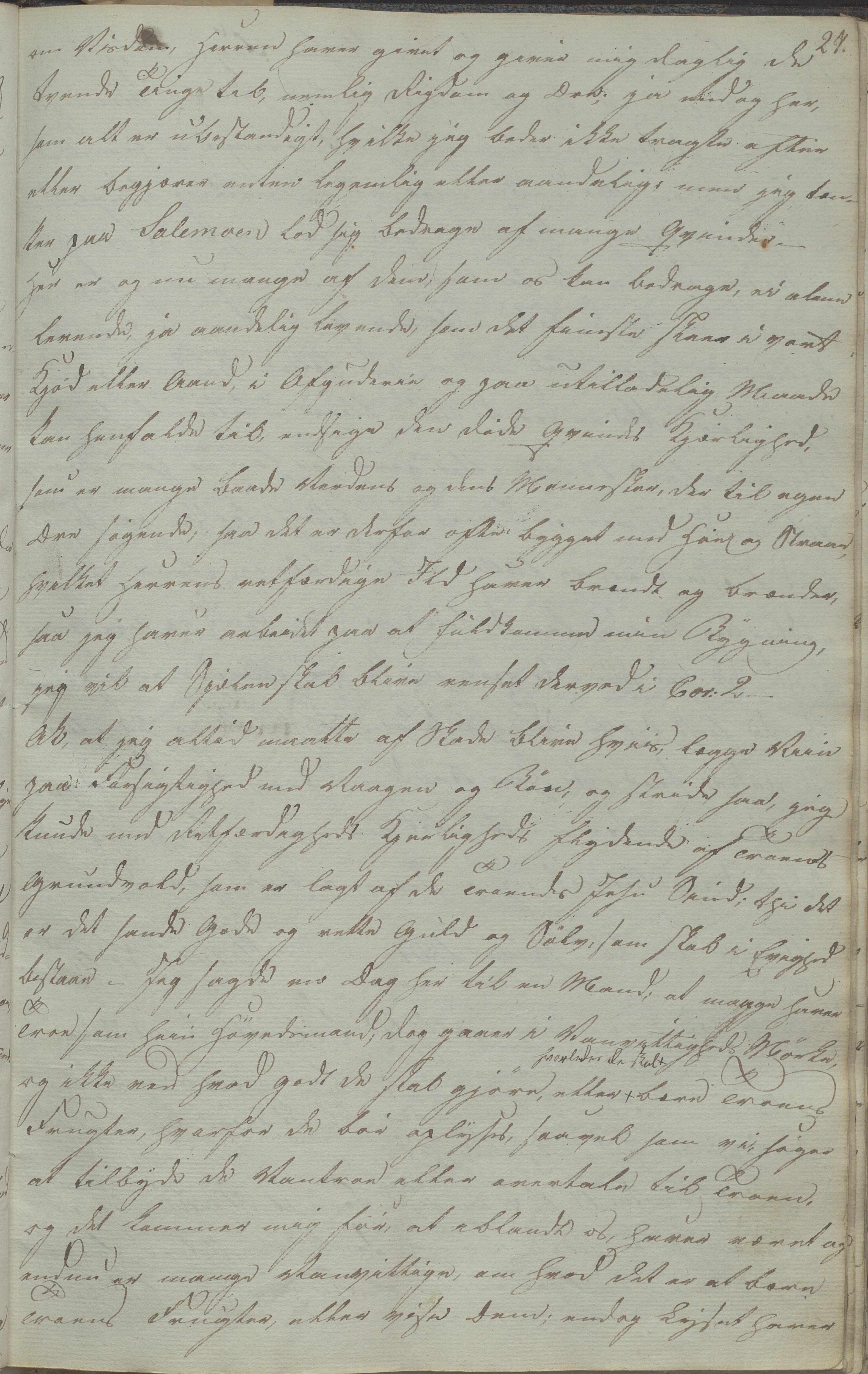 Heggtveitsamlingen, TMF/A-1007/H/L0052/0001: Innbundne brev Ms. S, med innlagt registratur / Innbundne brev Ms S. , 1801-1823, p. 27