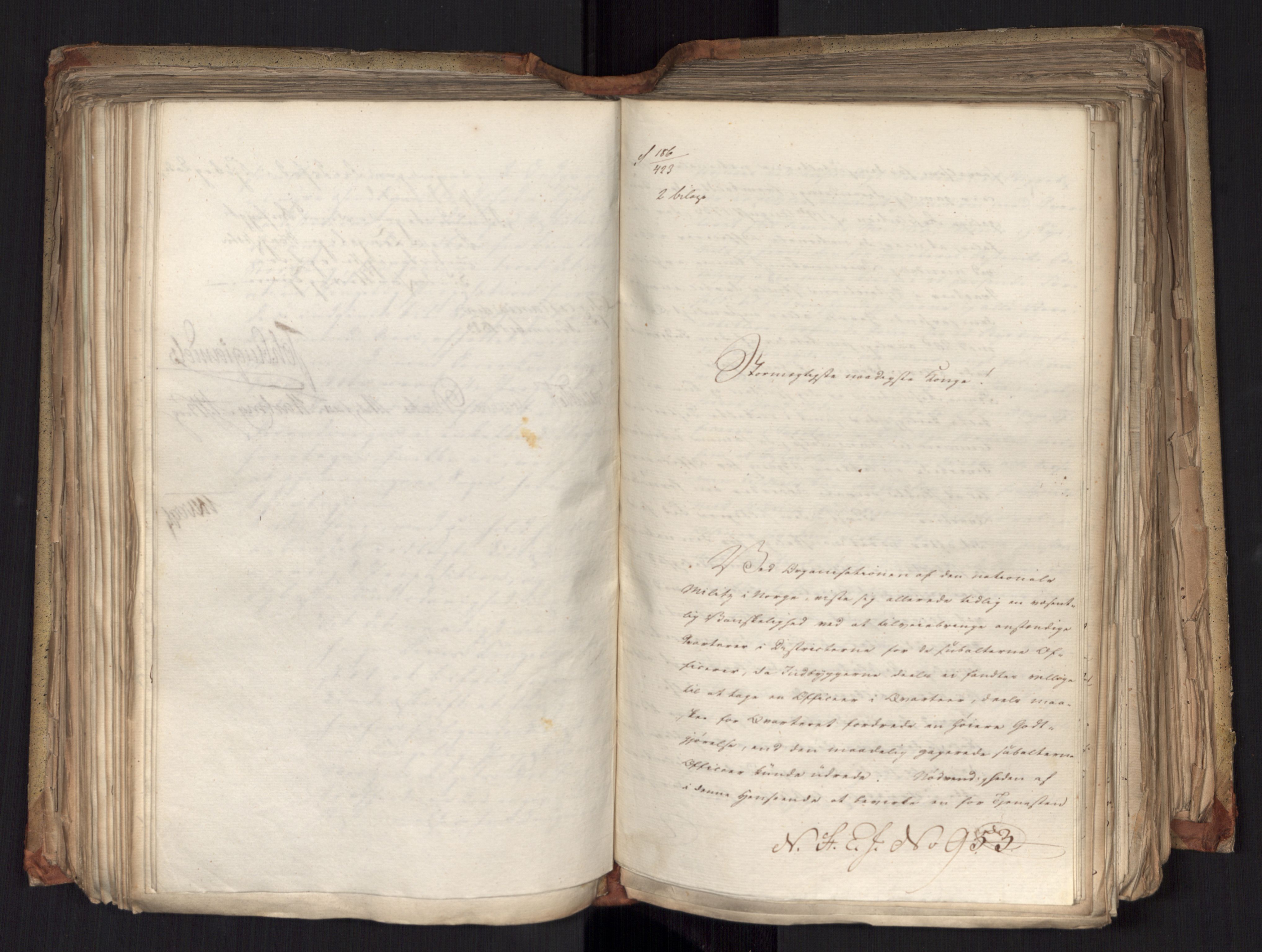 Statsrådsavdelingen i Stockholm, AV/RA-S-1003/D/Da/L0036: Regjeringsinnstillinger nr. 841-1114, 1823, p. 327