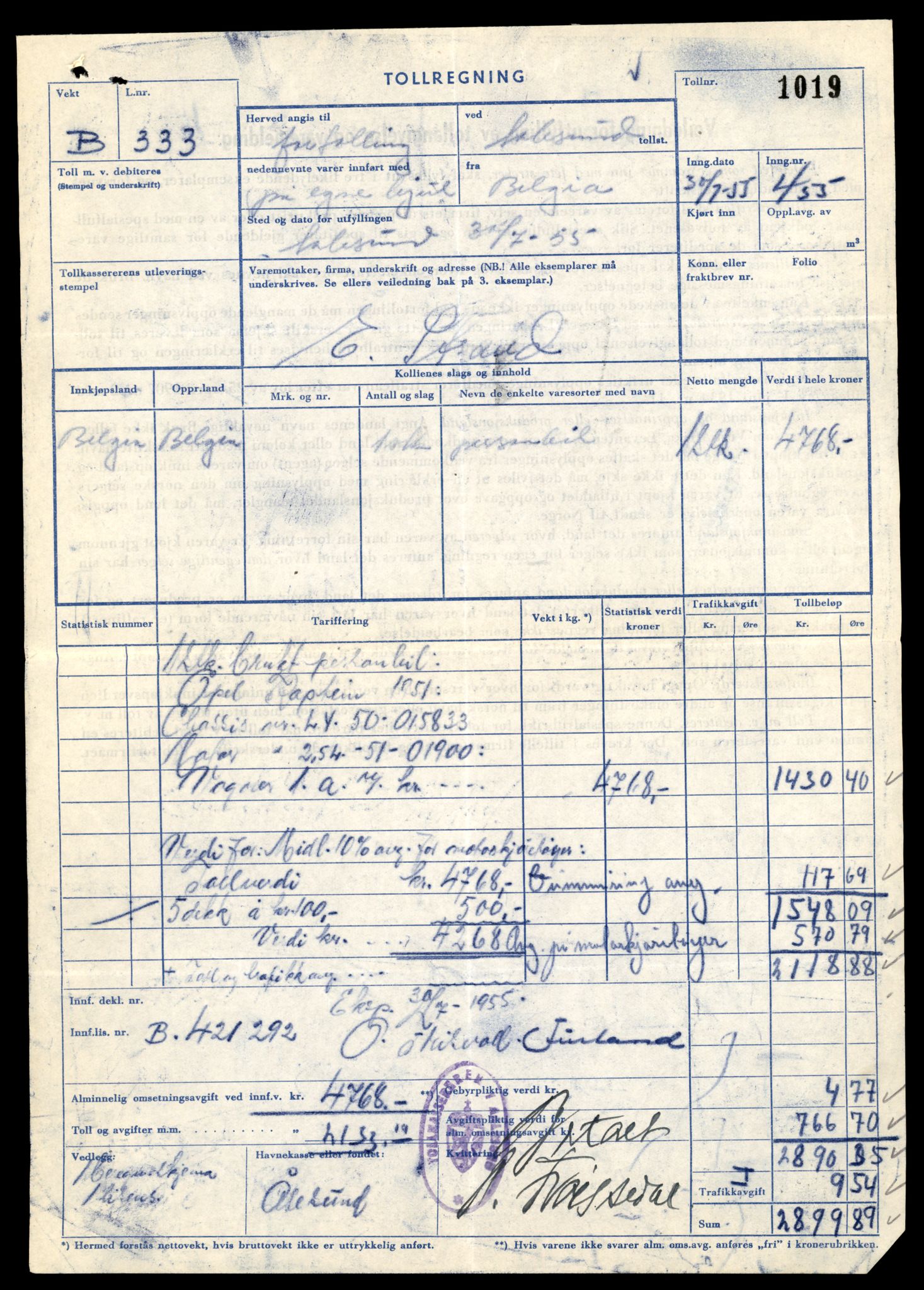 Møre og Romsdal vegkontor - Ålesund trafikkstasjon, AV/SAT-A-4099/F/Fe/L0049: Registreringskort for kjøretøy T 14864 - T 18613, 1927-1998, p. 461