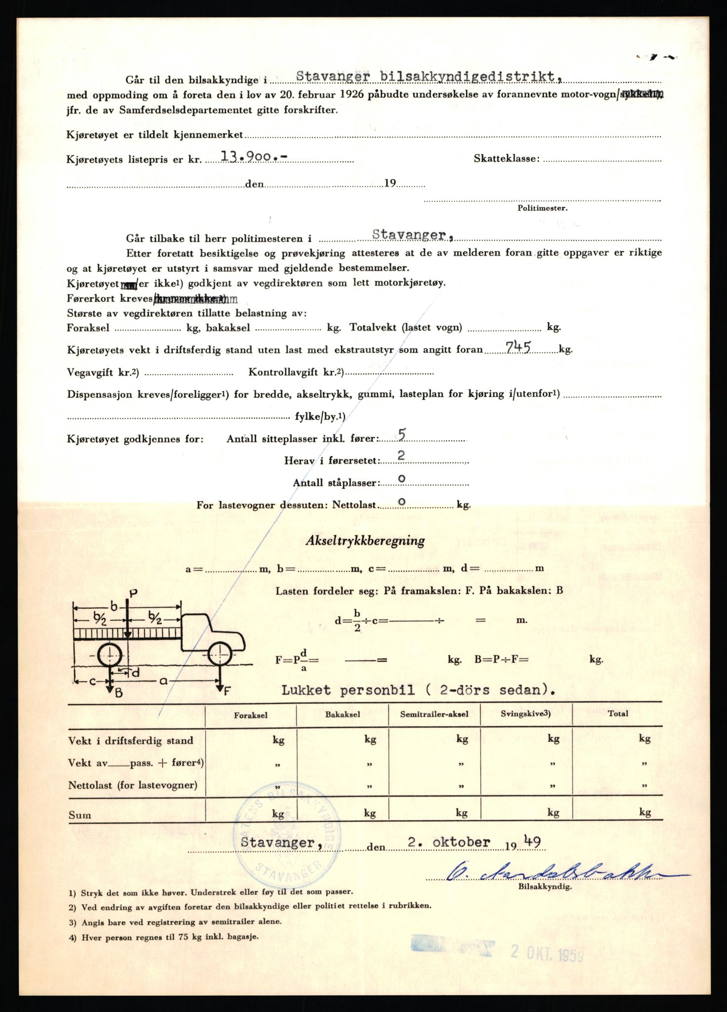 Stavanger trafikkstasjon, AV/SAST-A-101942/0/F/L0054: L-54200 - L-55699, 1930-1971, p. 1312