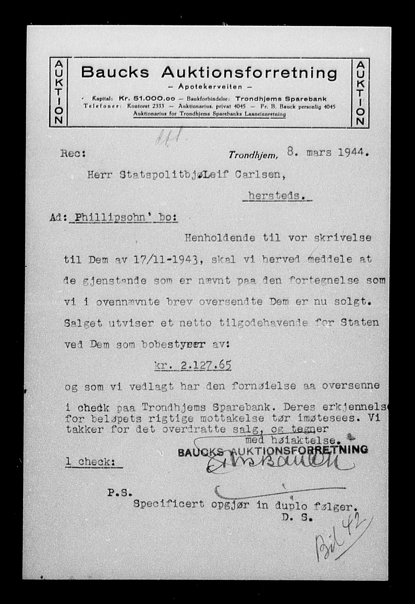 Justisdepartementet, Tilbakeføringskontoret for inndratte formuer, AV/RA-S-1564/H/Hc/Hca/L0907: --, 1945-1947, p. 24