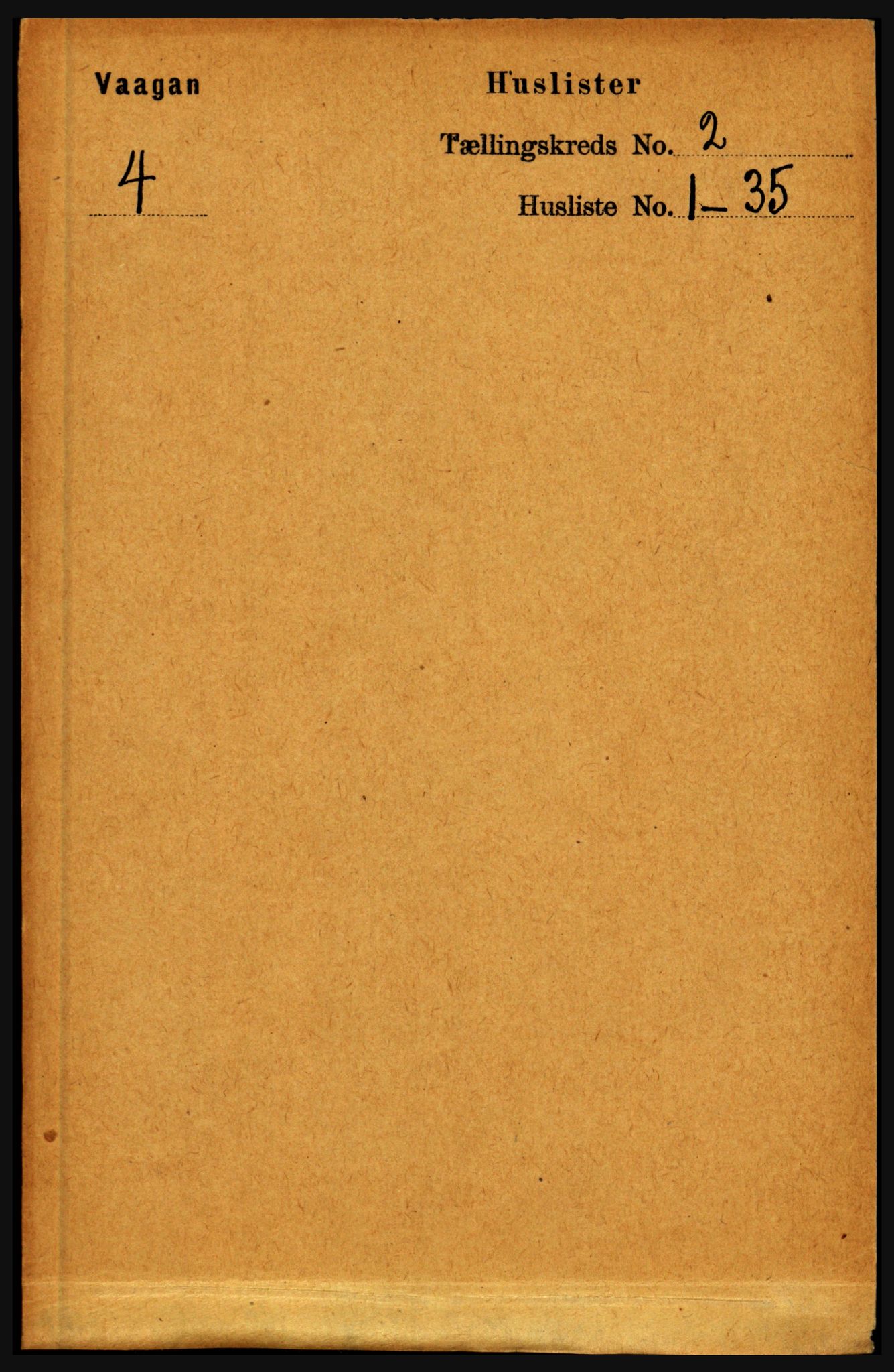 RA, 1891 census for 1865 Vågan, 1891, p. 378