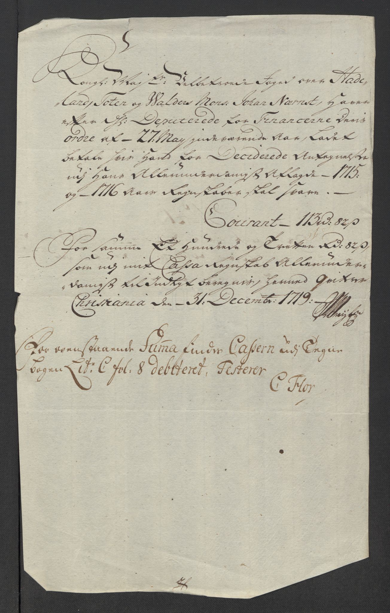 Rentekammeret inntil 1814, Reviderte regnskaper, Fogderegnskap, AV/RA-EA-4092/R18/L1316: Fogderegnskap Hadeland, Toten og Valdres, 1716, p. 214