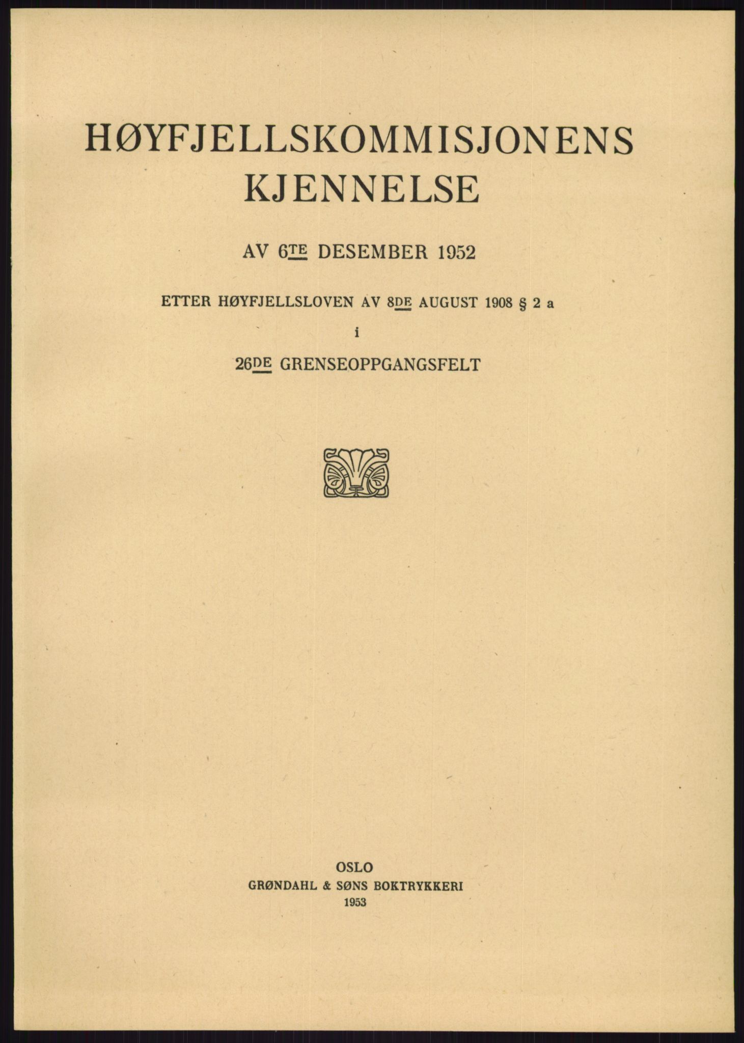 Høyfjellskommisjonen, RA/S-1546/X/Xa/L0001: Nr. 1-33, 1909-1953, p. 6983