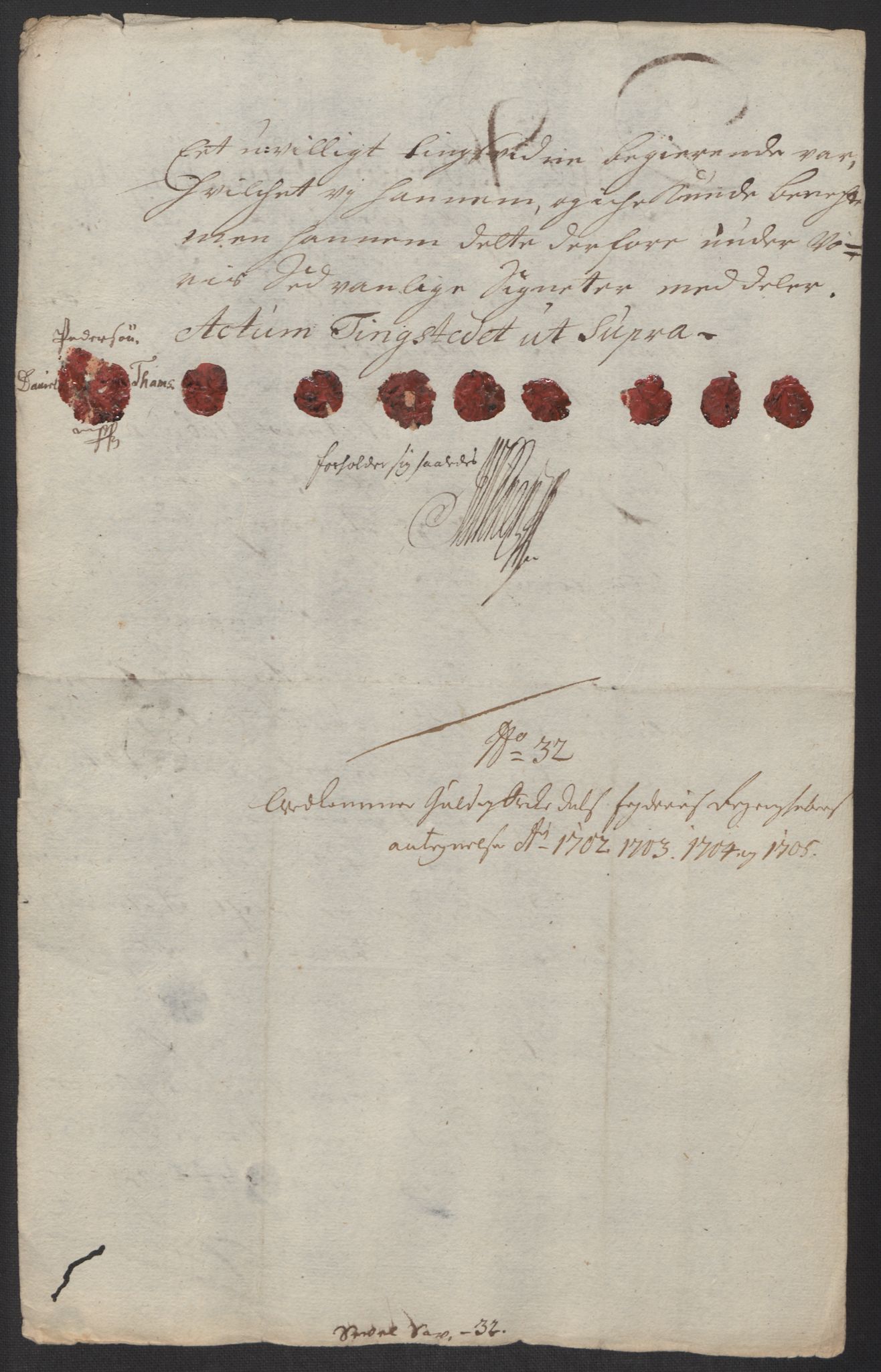 Rentekammeret inntil 1814, Reviderte regnskaper, Fogderegnskap, RA/EA-4092/R60/L3955: Fogderegnskap Orkdal og Gauldal, 1705, p. 549