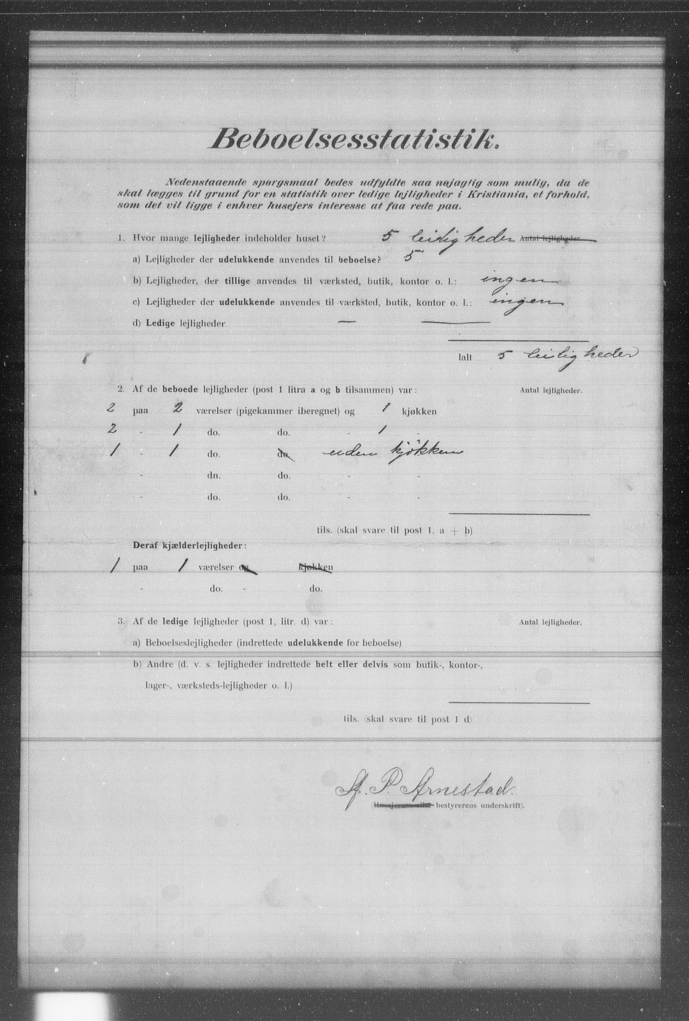 OBA, Municipal Census 1902 for Kristiania, 1902, p. 14188