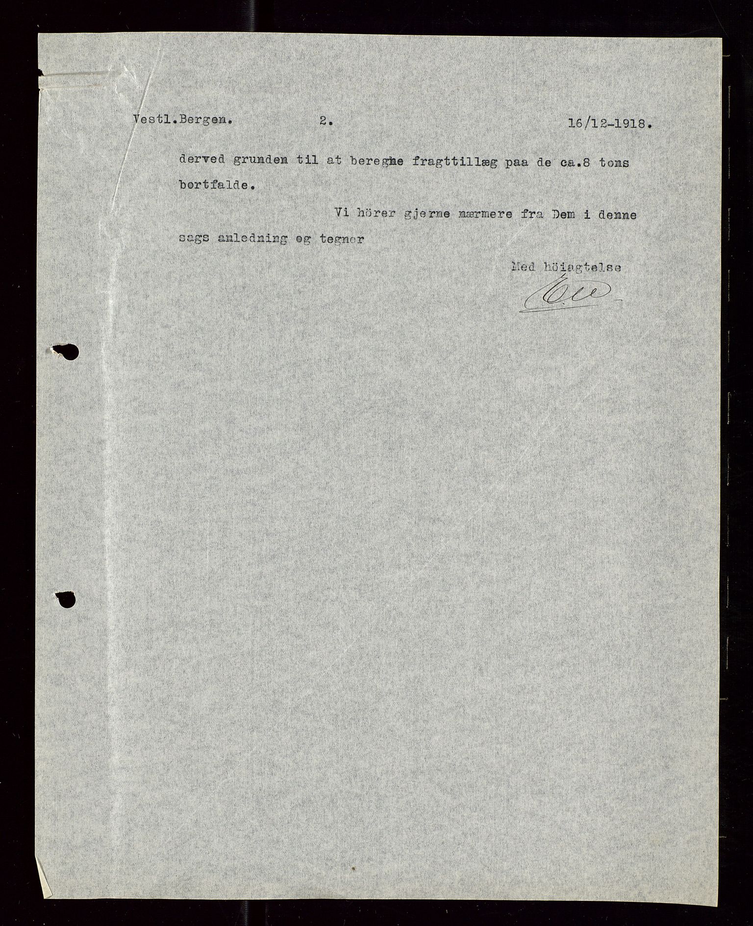 Pa 1521 - A/S Norske Shell, AV/SAST-A-101915/E/Ea/Eaa/L0006: Sjefskorrespondanse, 1918, p. 397