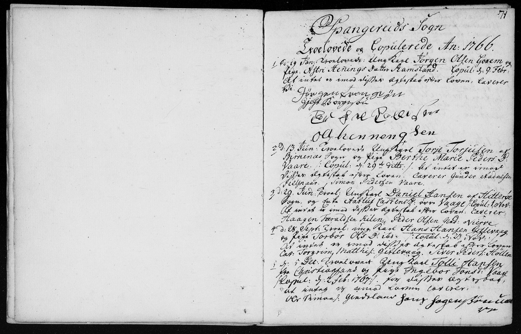 Sør-Audnedal sokneprestkontor, SAK/1111-0039/F/Fa/Fab/L0003: Parish register (official) no. A 3, 1766-1828, p. 71