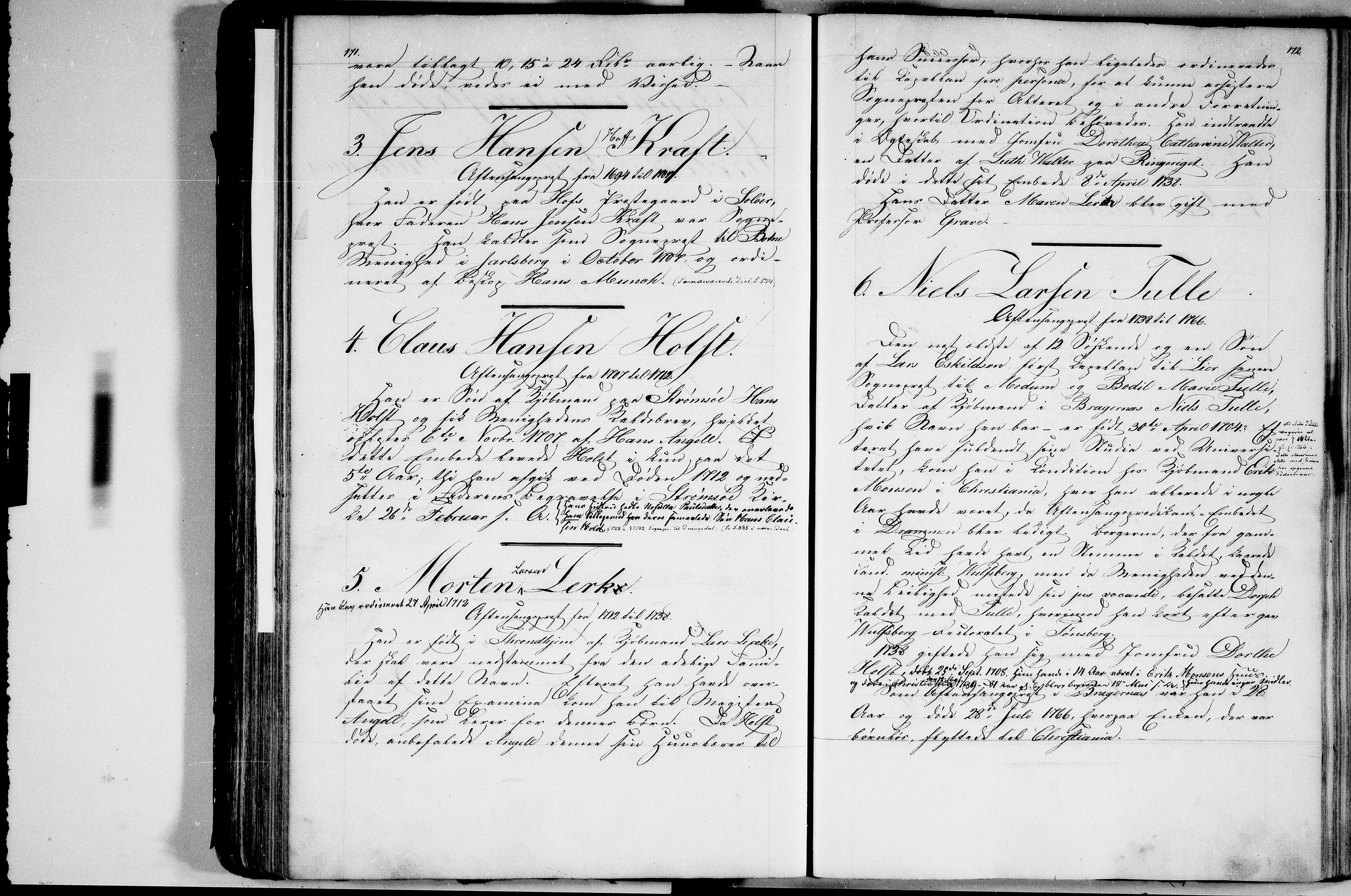 Svendsen, Bastian - etterretninger om geistligheten i Akershus stift, AV/SAO-PAO-0181/D/L0003: Etterretninger del 3