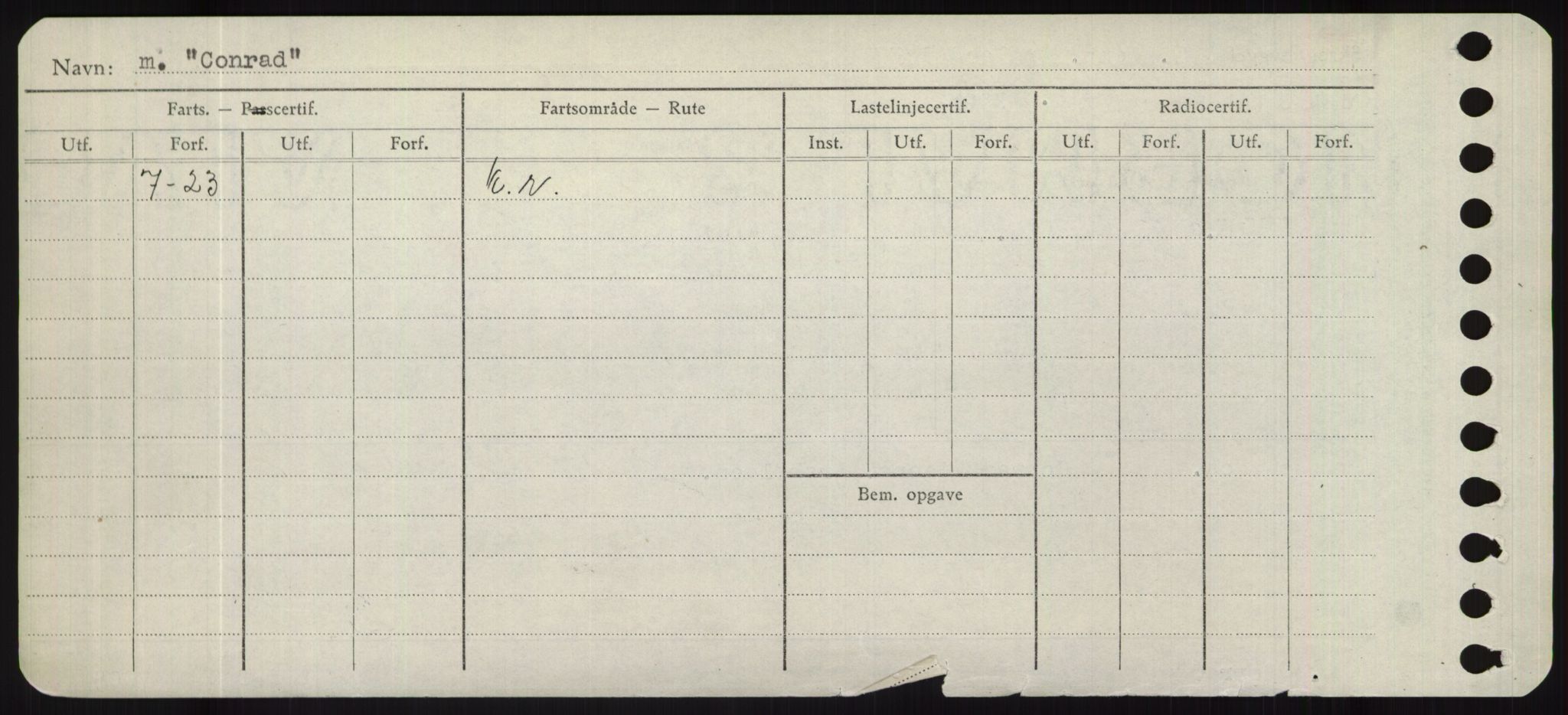 Sjøfartsdirektoratet med forløpere, Skipsmålingen, RA/S-1627/H/Hd/L0008: Fartøy, C-D, p. 198