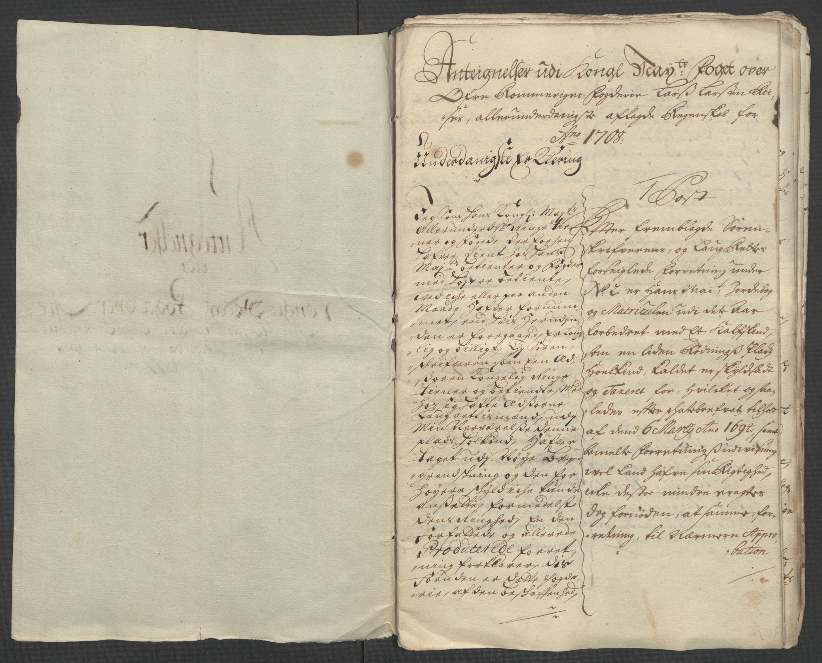 Rentekammeret inntil 1814, Reviderte regnskaper, Fogderegnskap, AV/RA-EA-4092/R12/L0719: Fogderegnskap Øvre Romerike, 1708-1709, p. 176