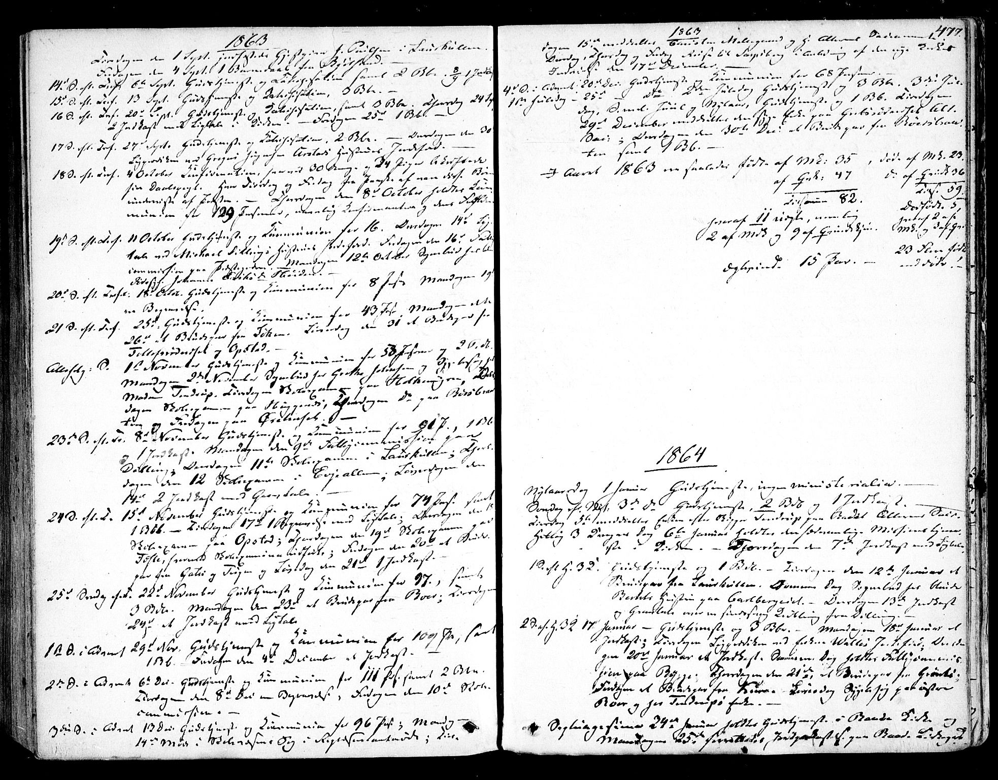 Rygge prestekontor Kirkebøker, SAO/A-10084b/F/Fa/L0005: Parish register (official) no. 5, 1852-1871, p. 477