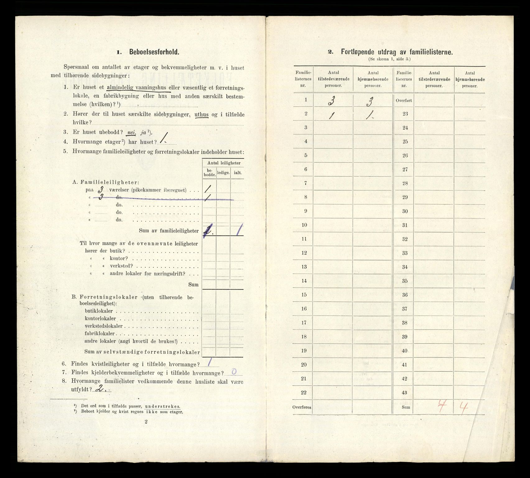 RA, 1910 census for Grimstad, 1910, p. 987