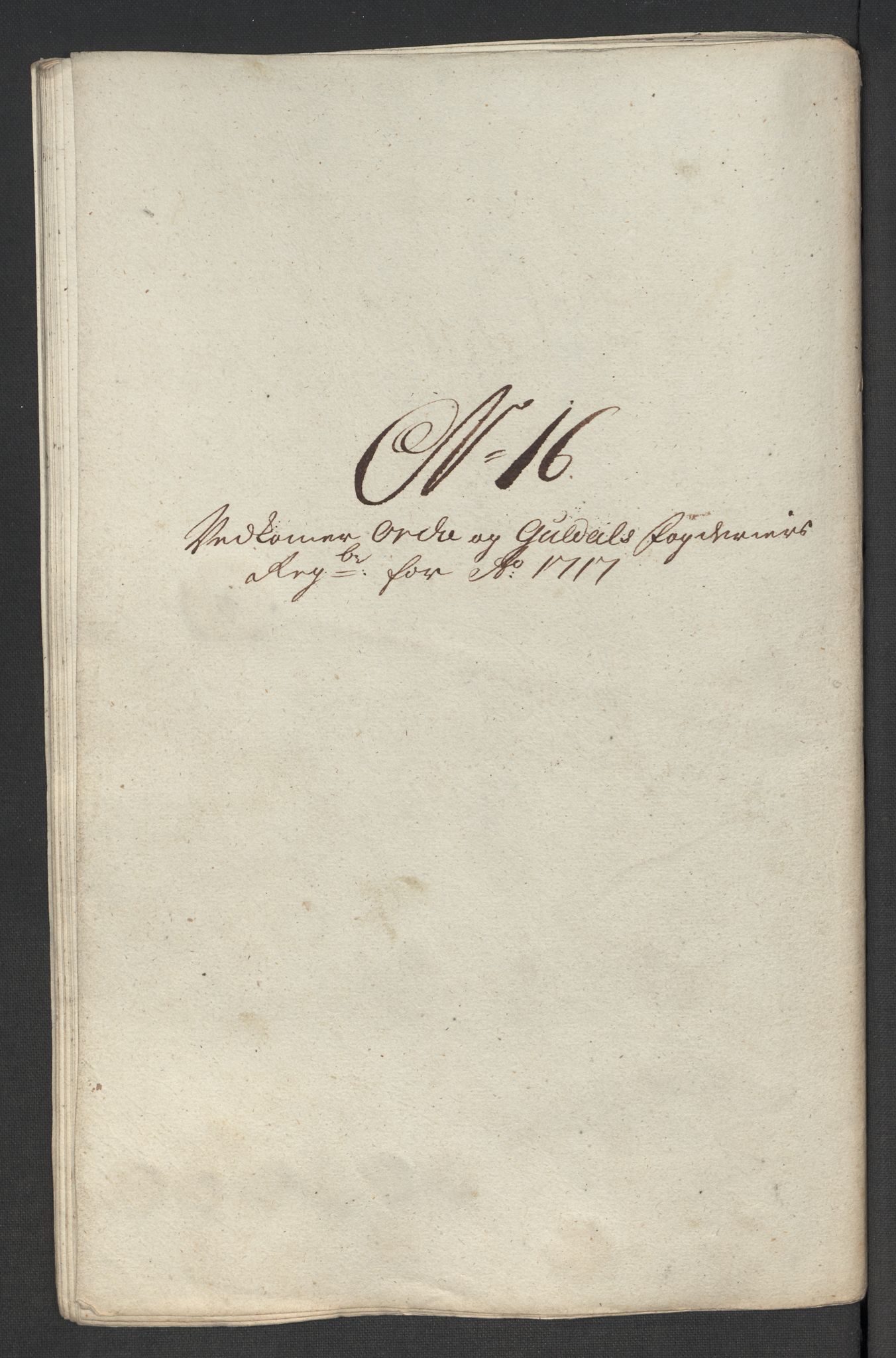 Rentekammeret inntil 1814, Reviderte regnskaper, Fogderegnskap, RA/EA-4092/R60/L3969: Fogderegnskap Orkdal og Gauldal, 1717, p. 191