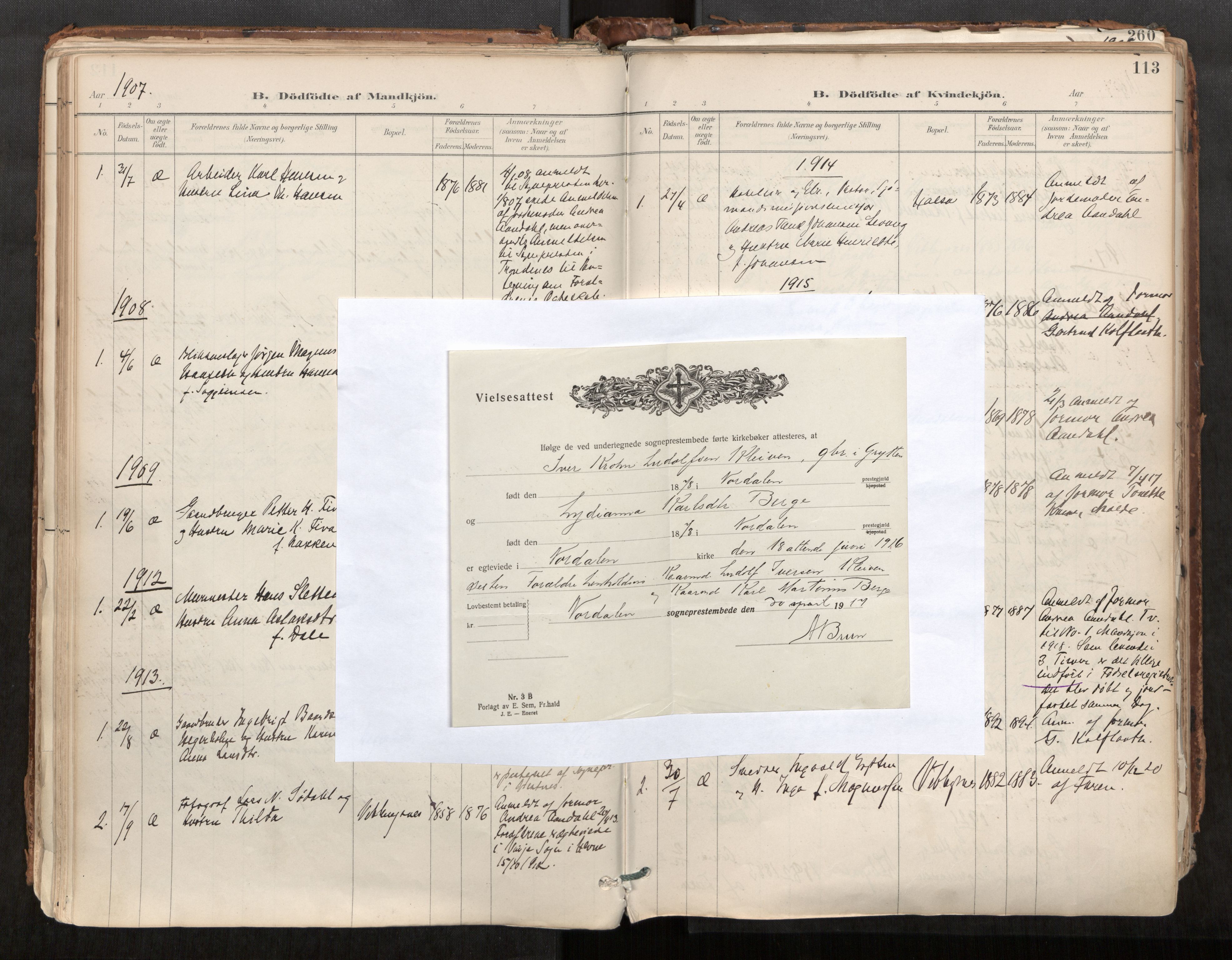 Ministerialprotokoller, klokkerbøker og fødselsregistre - Møre og Romsdal, SAT/A-1454/544/L0585: Parish register (official) no. 544A06, 1887-1924
