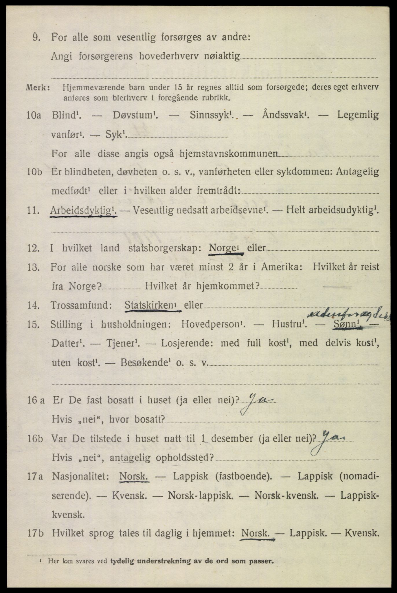 SAT, 1920 census for Bodin, 1920, p. 8475