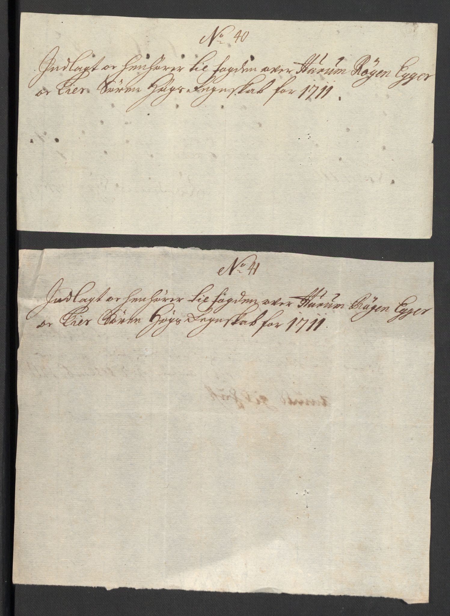 Rentekammeret inntil 1814, Reviderte regnskaper, Fogderegnskap, AV/RA-EA-4092/R31/L1705: Fogderegnskap Hurum, Røyken, Eiker, Lier og Buskerud, 1711, p. 349