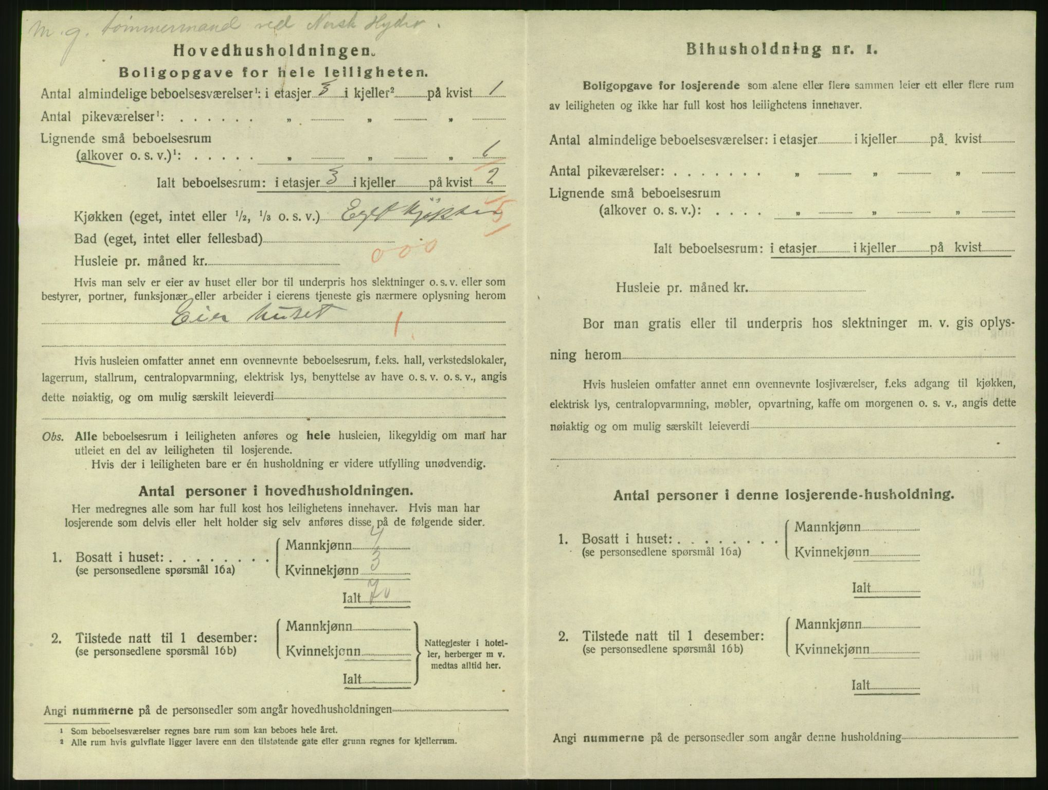 SAK, 1920 census for Risør, 1920, p. 2322