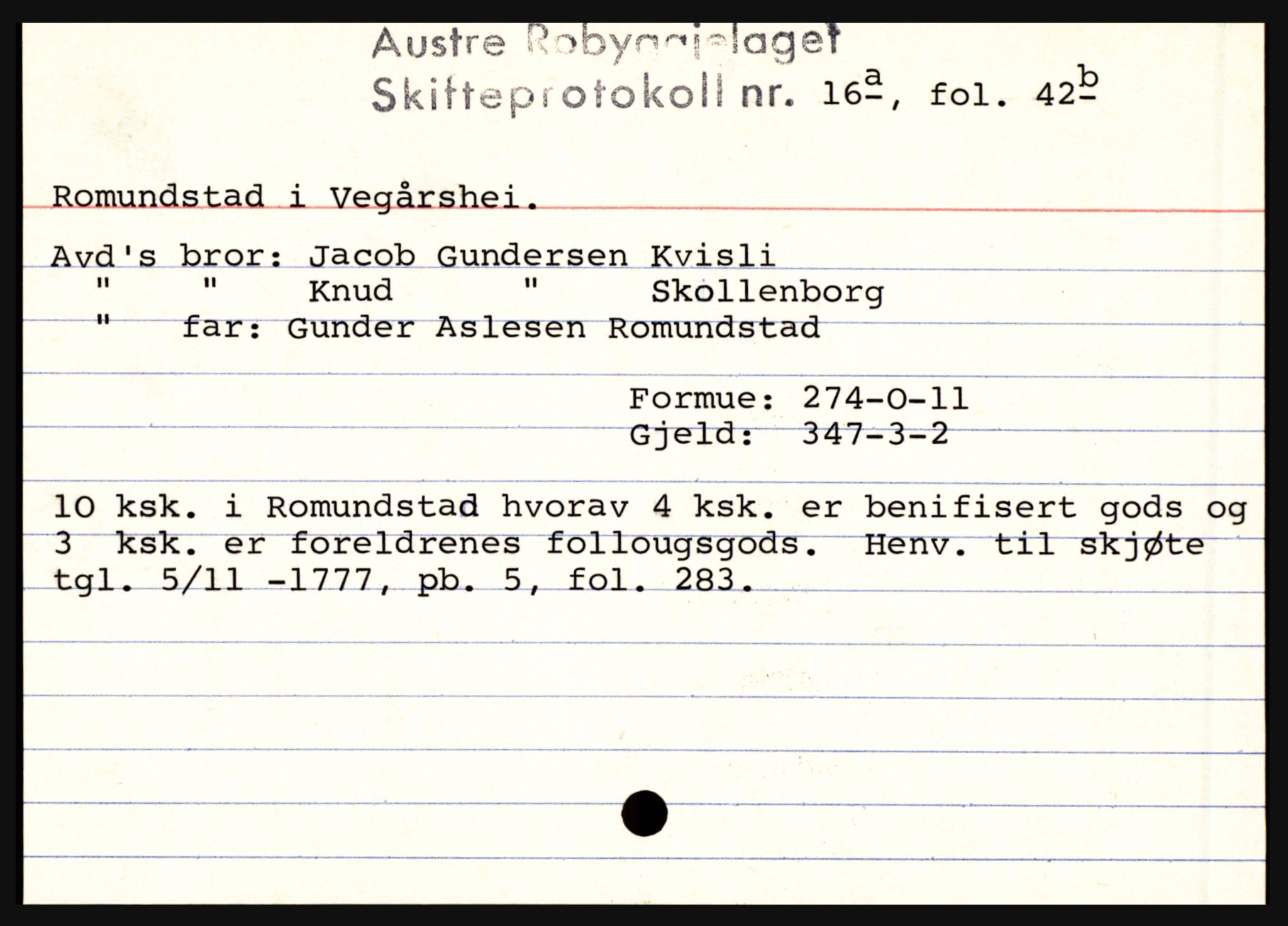 Østre Råbyggelag sorenskriveri, AV/SAK-1221-0016/H, p. 11237