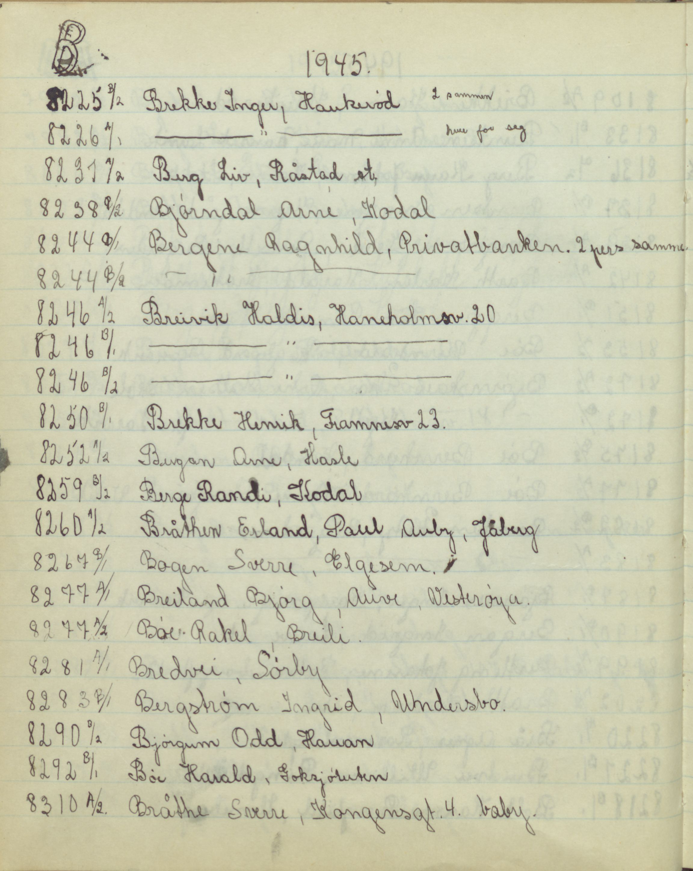 Pa 1494 - Jørgensen, Antonius. Fotograf, VEMU/A-2760/F/Fb, 1927-1984, p. 4520