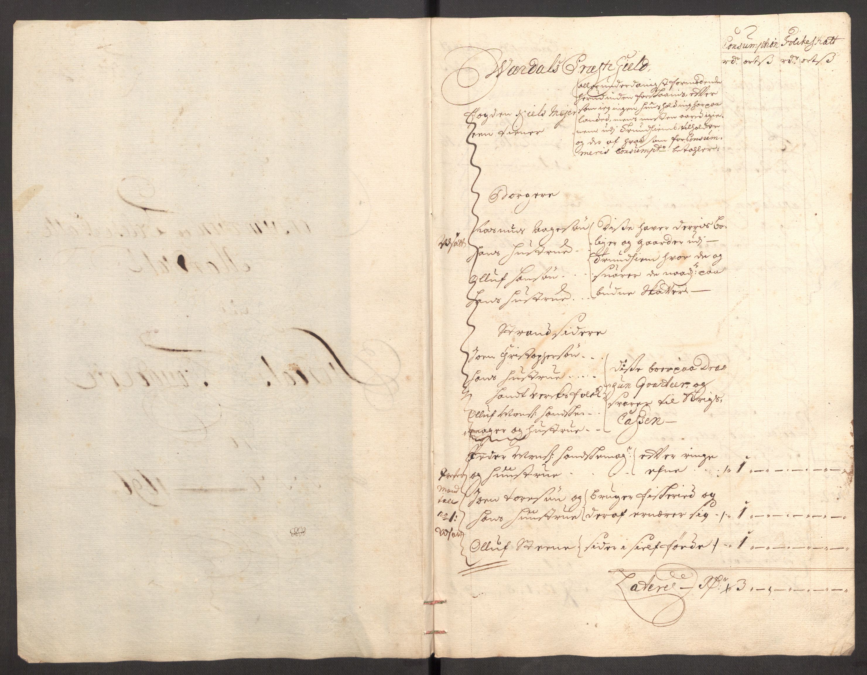 Rentekammeret inntil 1814, Reviderte regnskaper, Fogderegnskap, RA/EA-4092/R62/L4188: Fogderegnskap Stjørdal og Verdal, 1696, p. 139