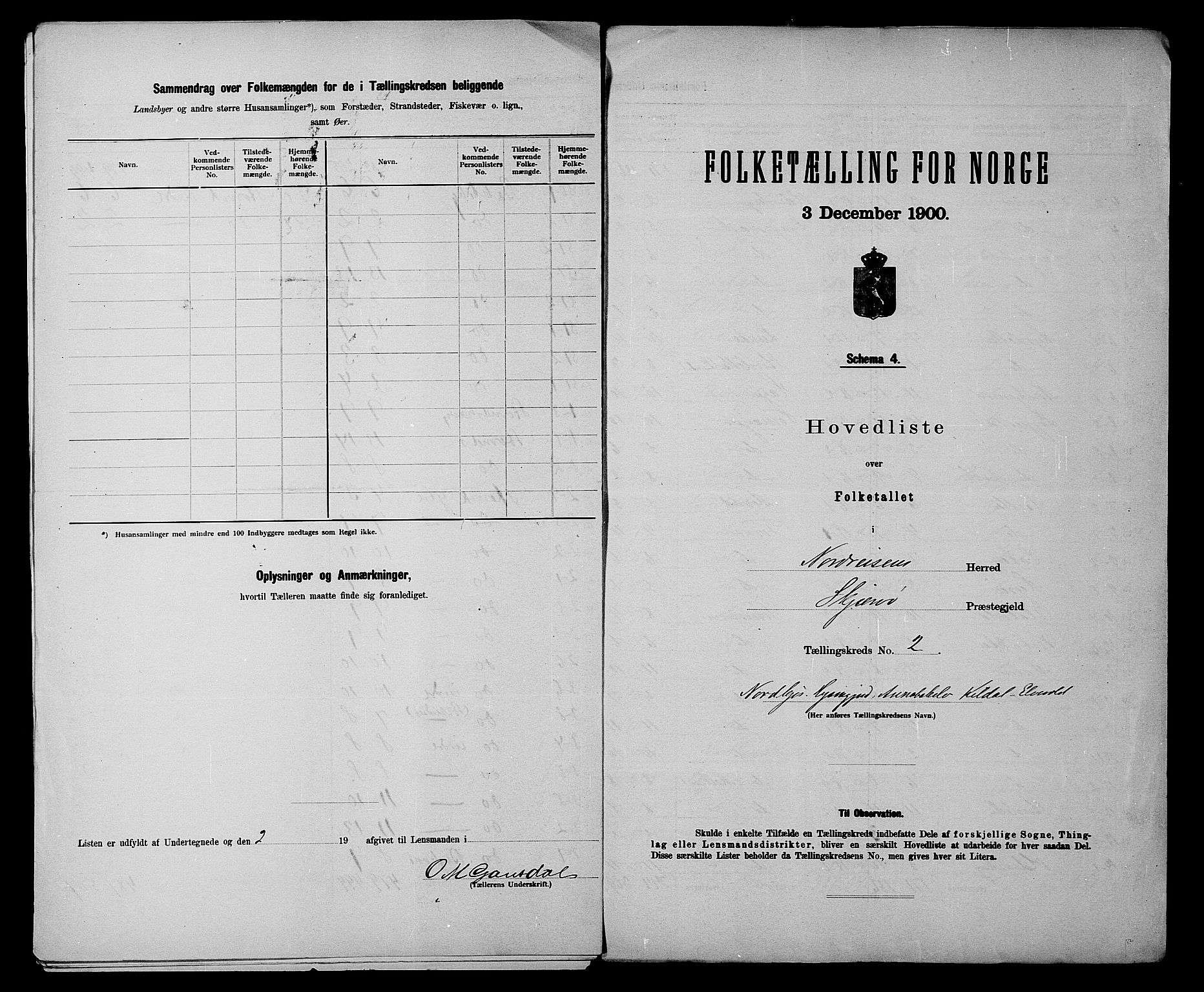 SATØ, 1900 census for Nordreisa, 1900, p. 8