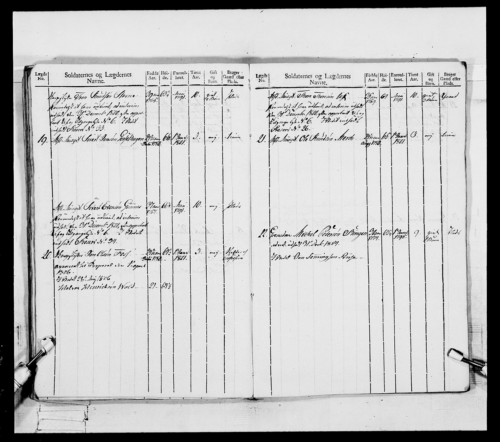 Generalitets- og kommissariatskollegiet, Det kongelige norske kommissariatskollegium, AV/RA-EA-5420/E/Eh/L0082: 2. Trondheimske nasjonale infanteriregiment, 1804, p. 107