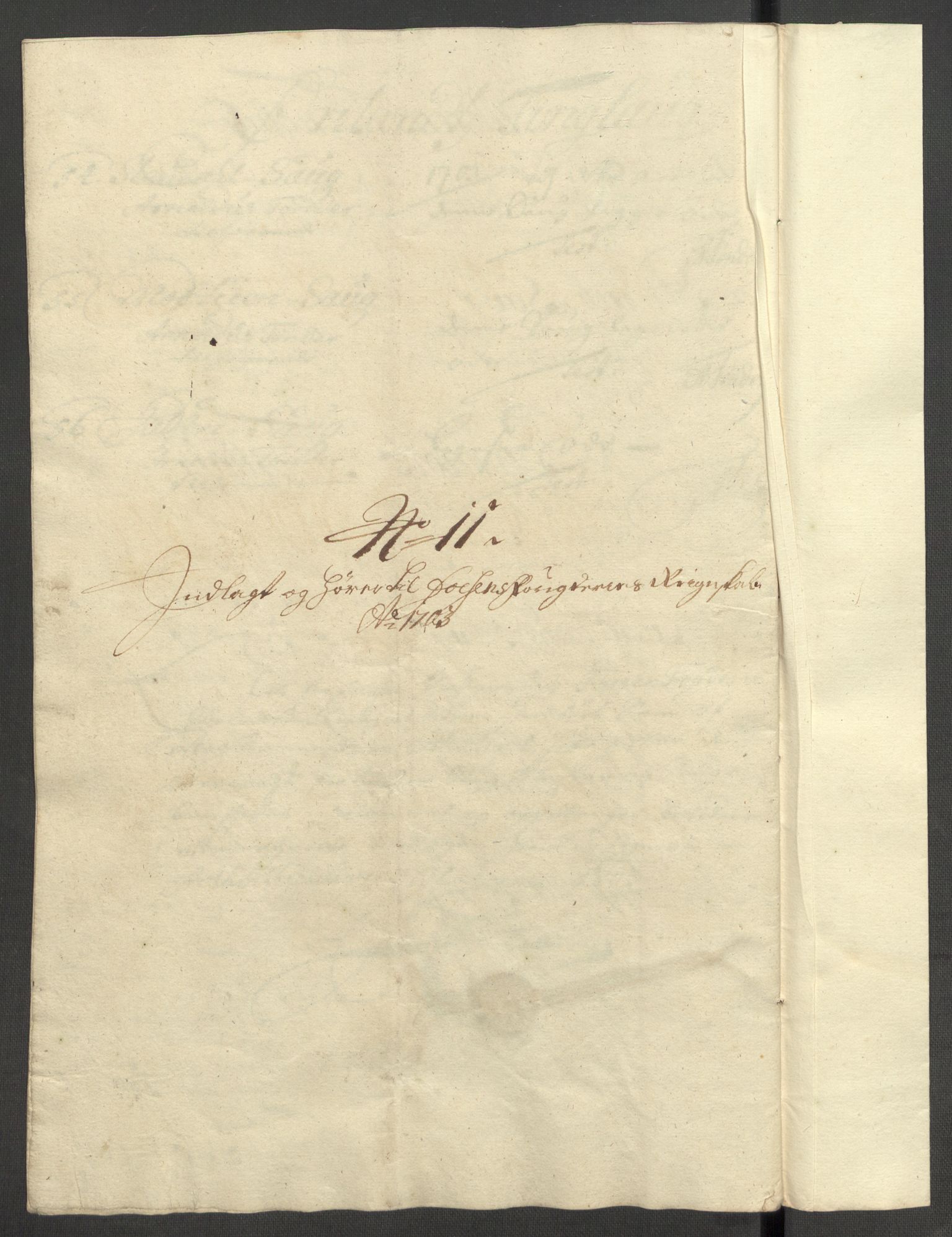 Rentekammeret inntil 1814, Reviderte regnskaper, Fogderegnskap, RA/EA-4092/R57/L3855: Fogderegnskap Fosen, 1702-1703, p. 337