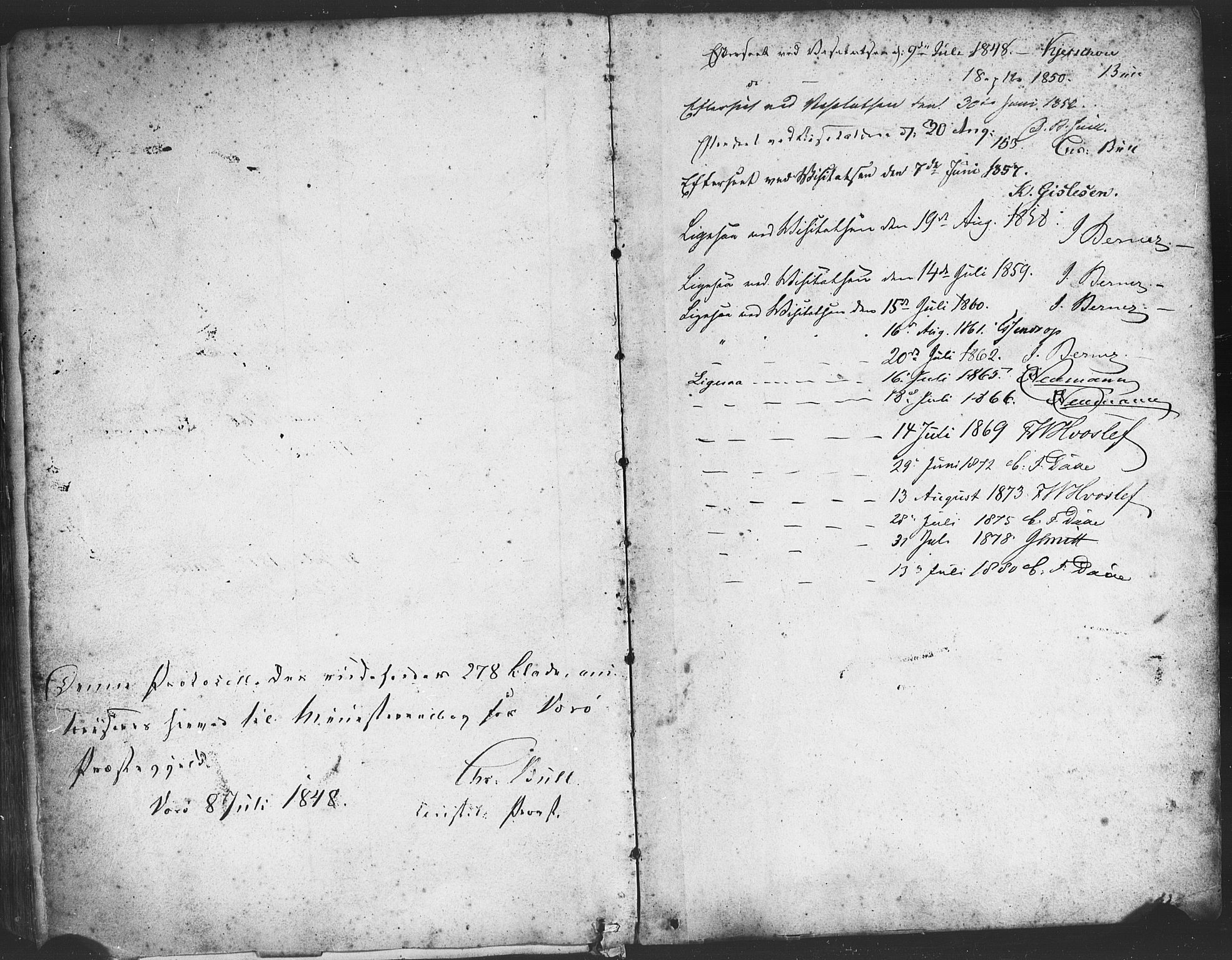 Ministerialprotokoller, klokkerbøker og fødselsregistre - Nordland, AV/SAT-A-1459/807/L0121: Parish register (official) no. 807A04, 1846-1879