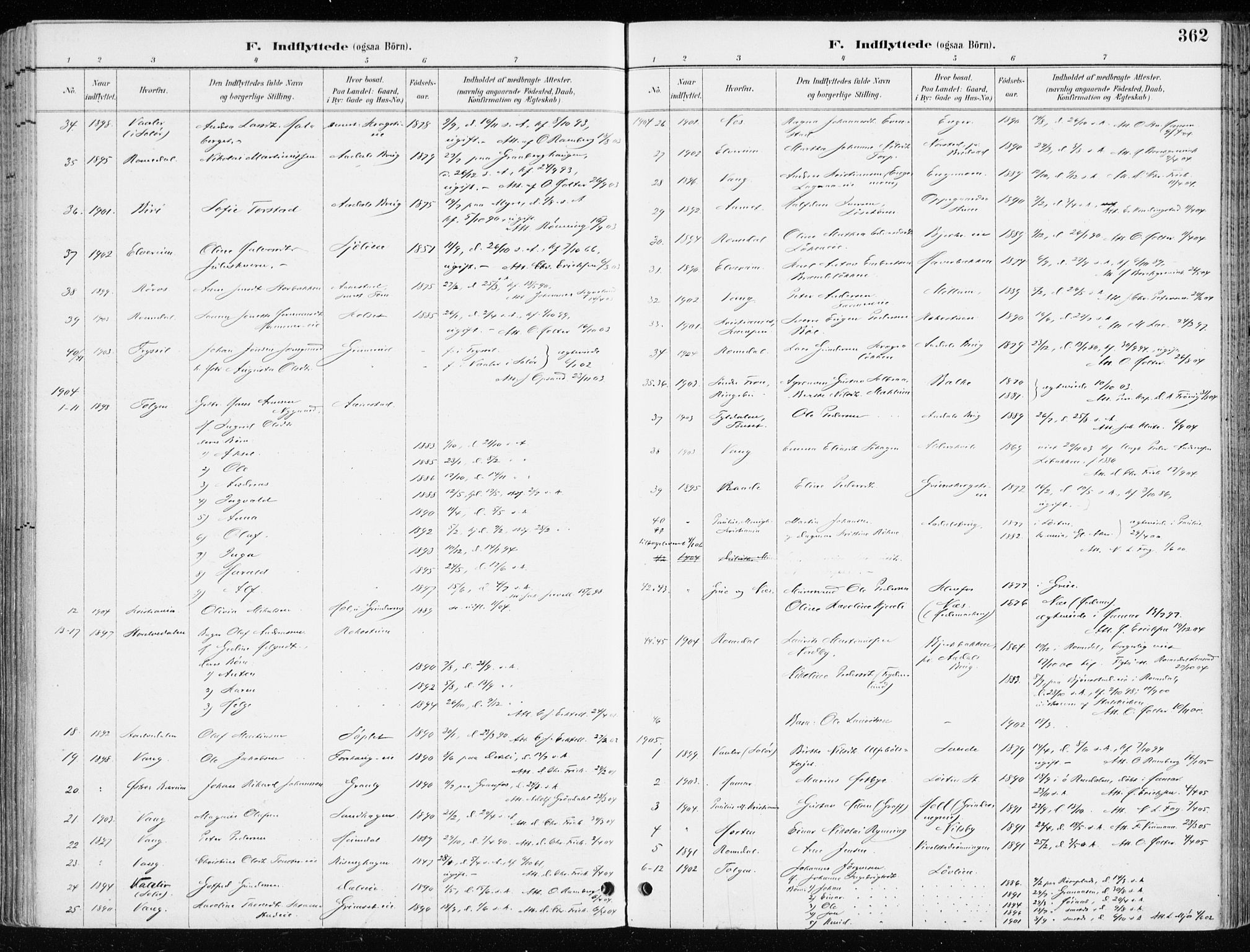 Løten prestekontor, AV/SAH-PREST-022/K/Ka/L0010: Parish register (official) no. 10, 1892-1907, p. 362