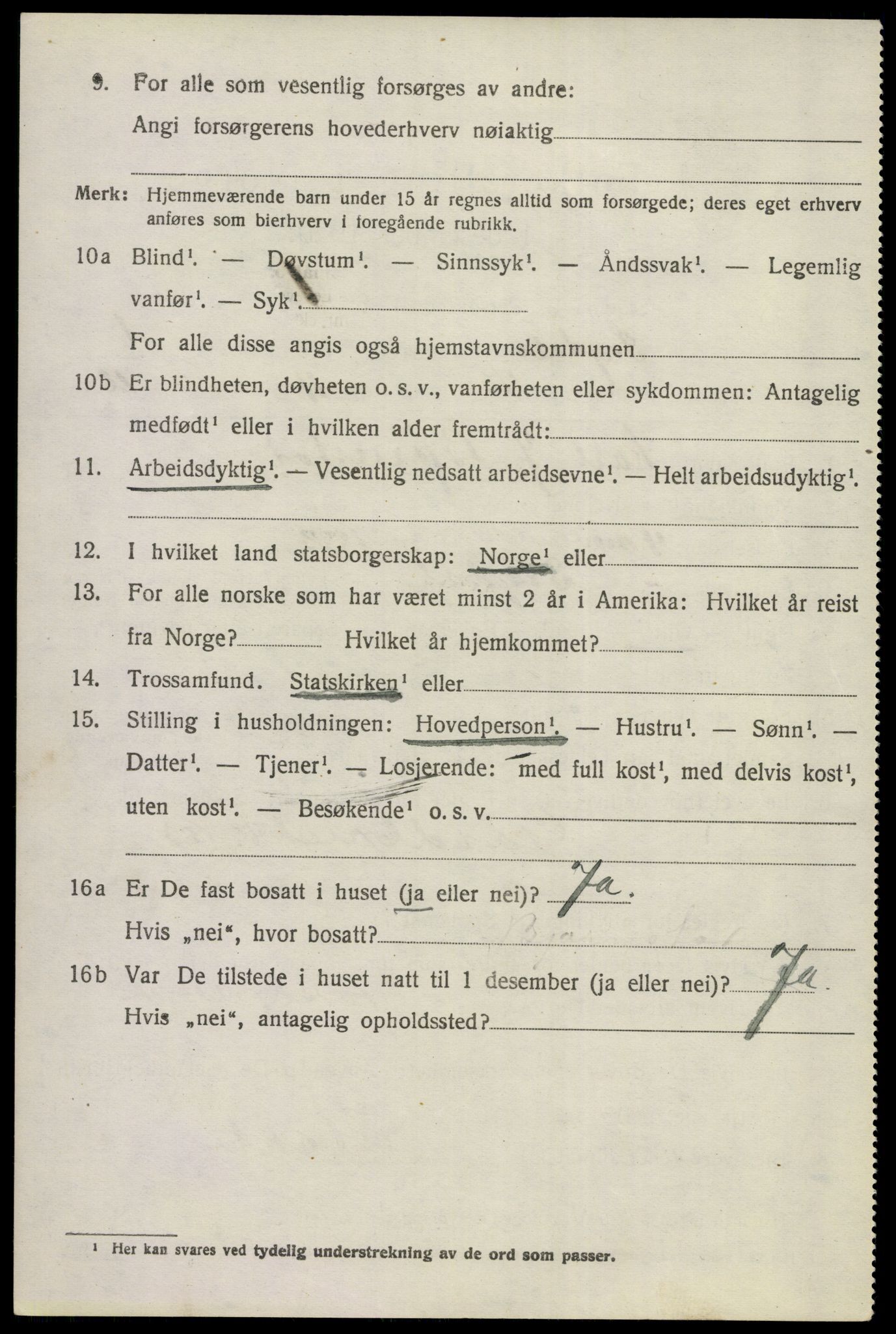 SAKO, 1920 census for Sigdal, 1920, p. 1953