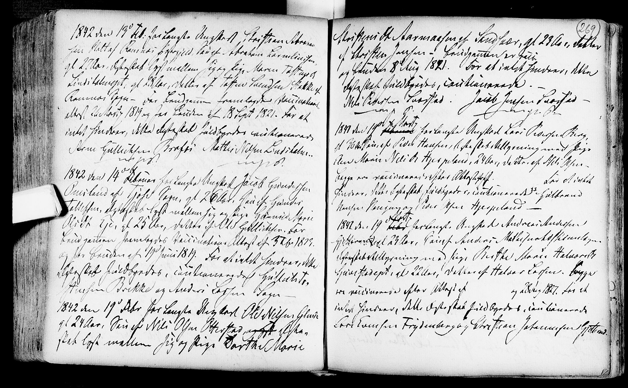 Lardal kirkebøker, SAKO/A-350/F/Fa/L0004: Parish register (official) no. i 4, 1733-1815, p. 269